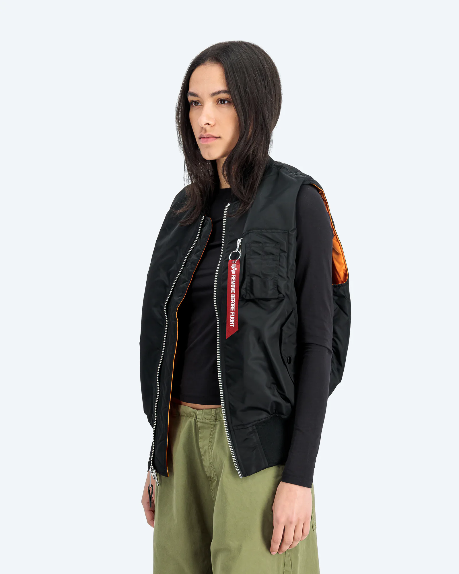 MA-1 Vest Heritage Black