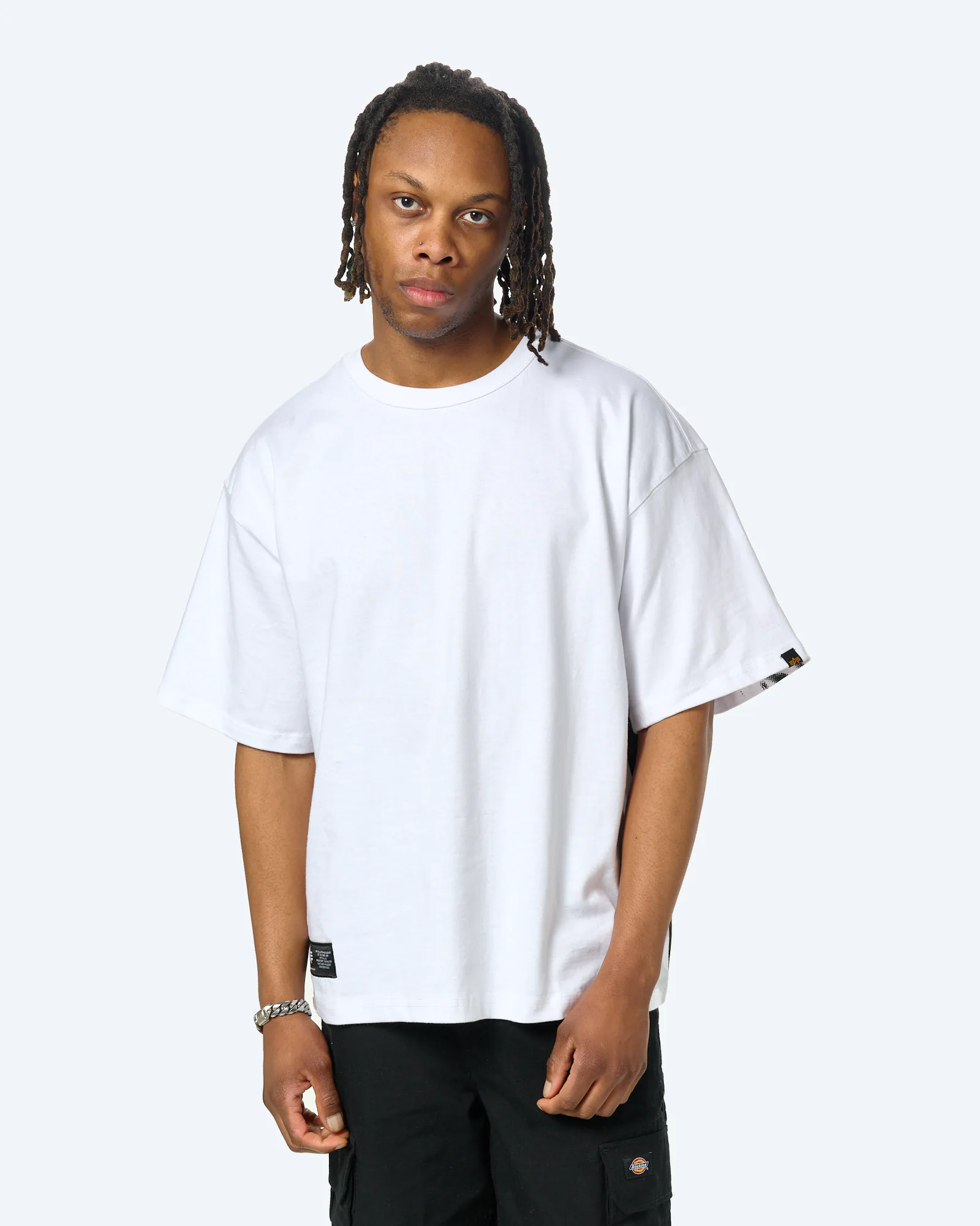 Alpha Industries Balaclava Backprint T-Shirt White