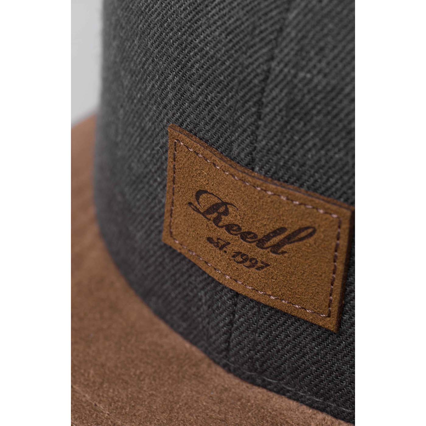 Reell Jeans Suede Cap Heather Charcoal