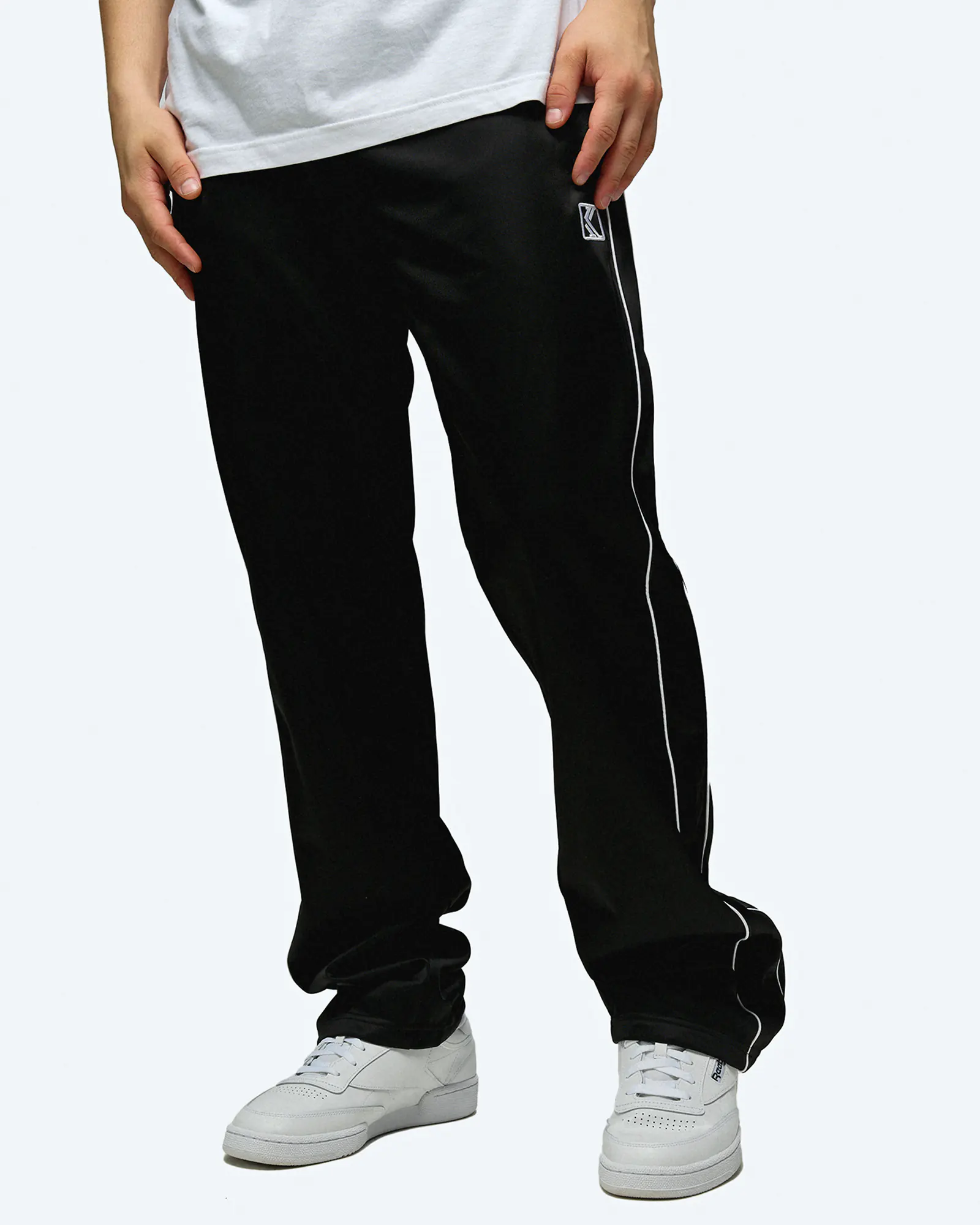 Karl Kani OG Trackpants Black/White Karl Kani OG Trackpants Black/White