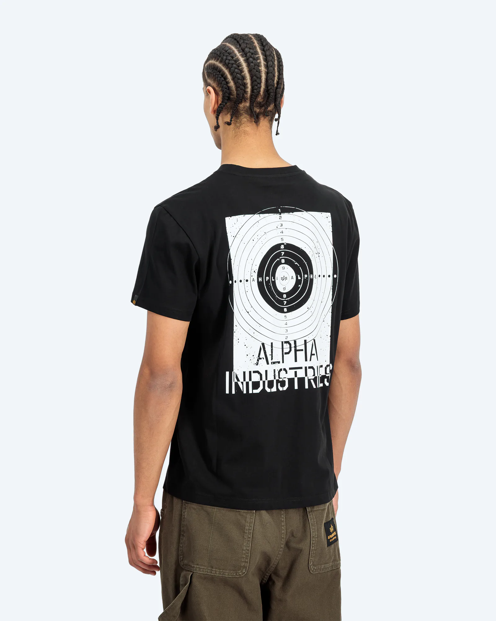 Target Backprint T-Shirt Black