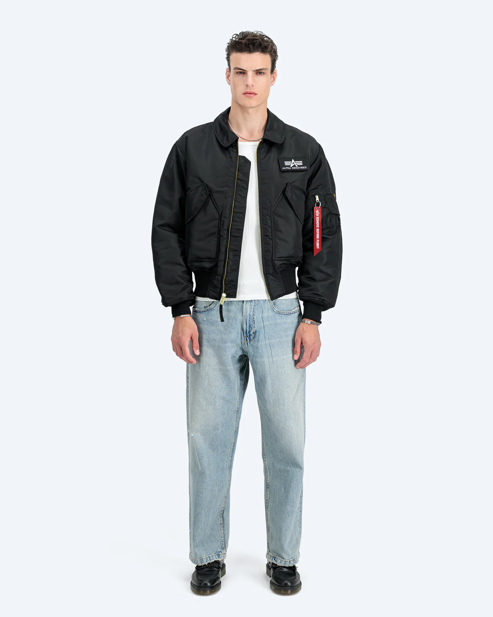 Alpha Industries CWU-45 Heritage Jacket Black