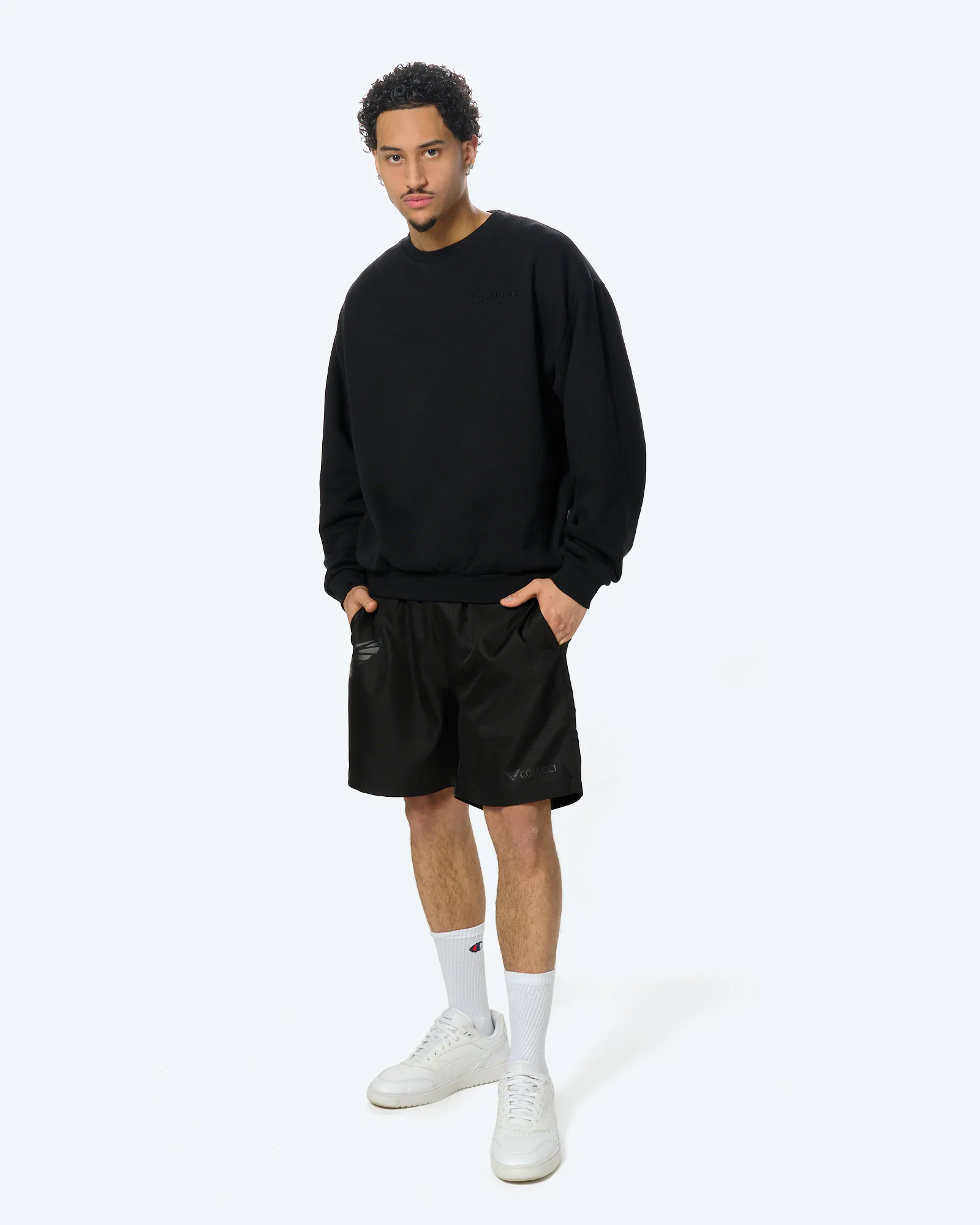 Colucci Crewneck Sweater Ikarus Black