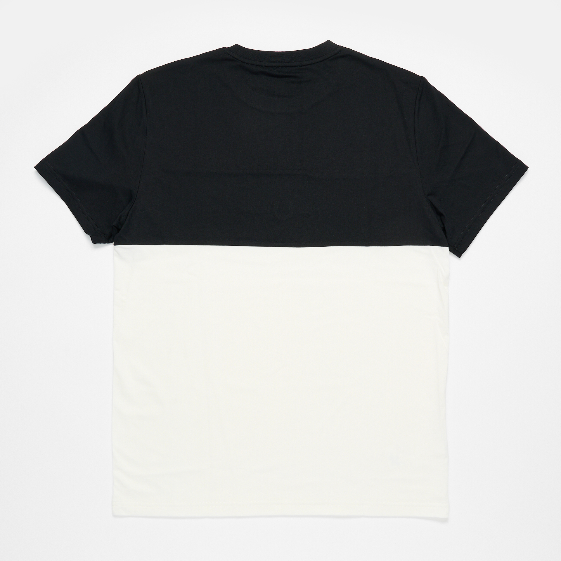 Fred Perry Embroidered Panel T-Shirt Black