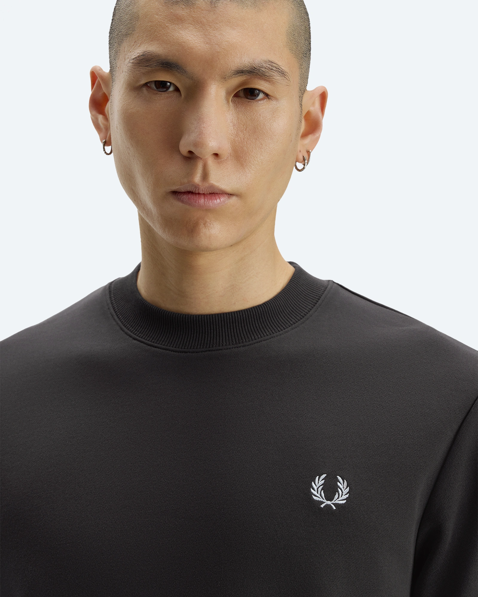 Crew Neck Sweatshirt Anchor Grey/Ace Blue/Slate