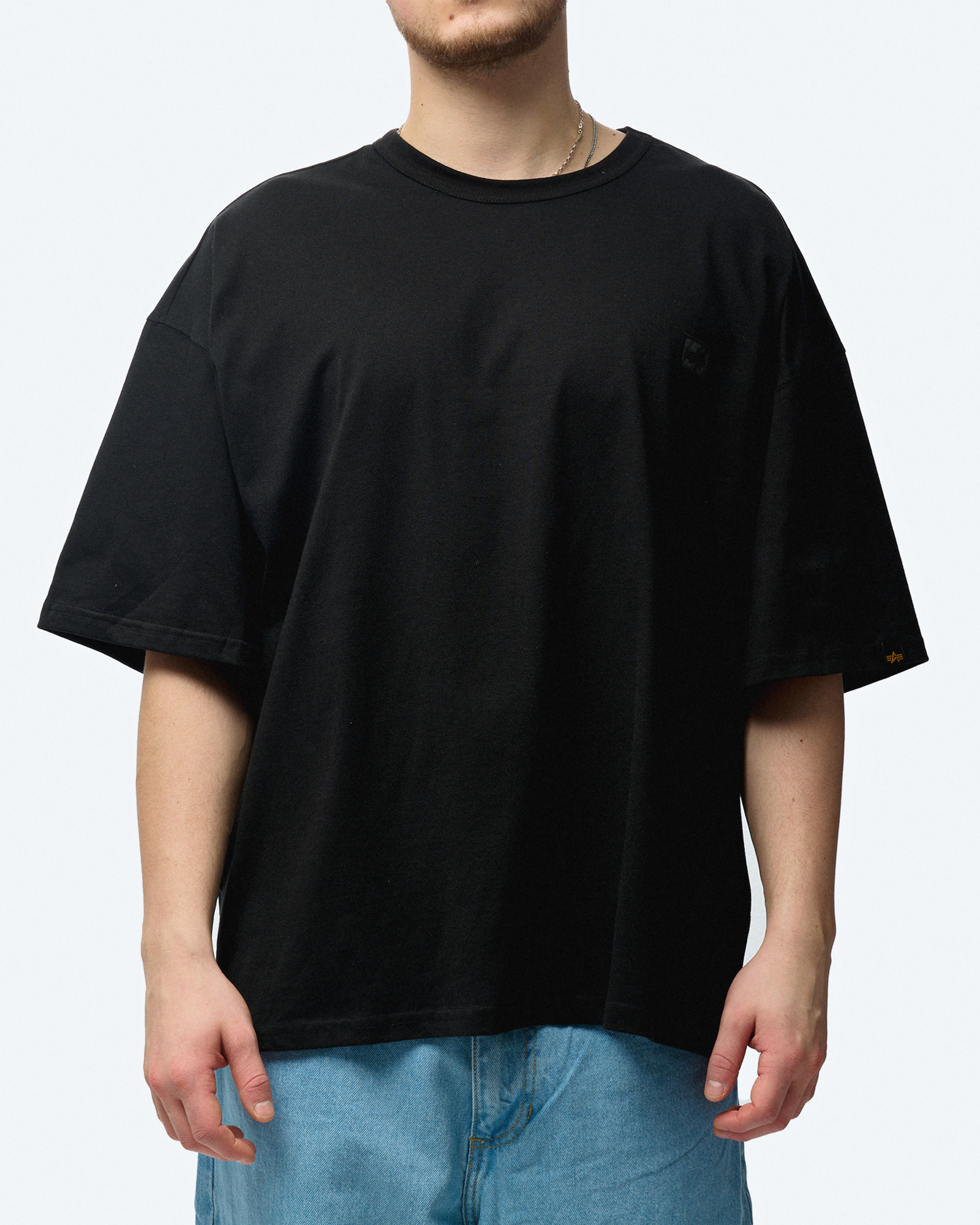 Alpha Industries Heavy Essentials Relaxed T-Shirt Black