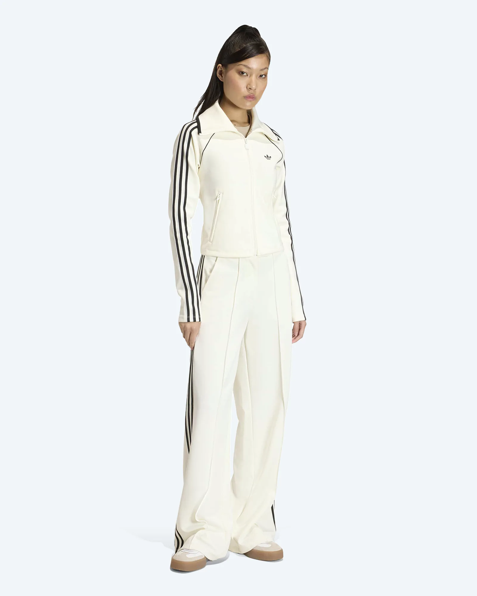 Firebird Slim Fitted Tracktop Offwhite