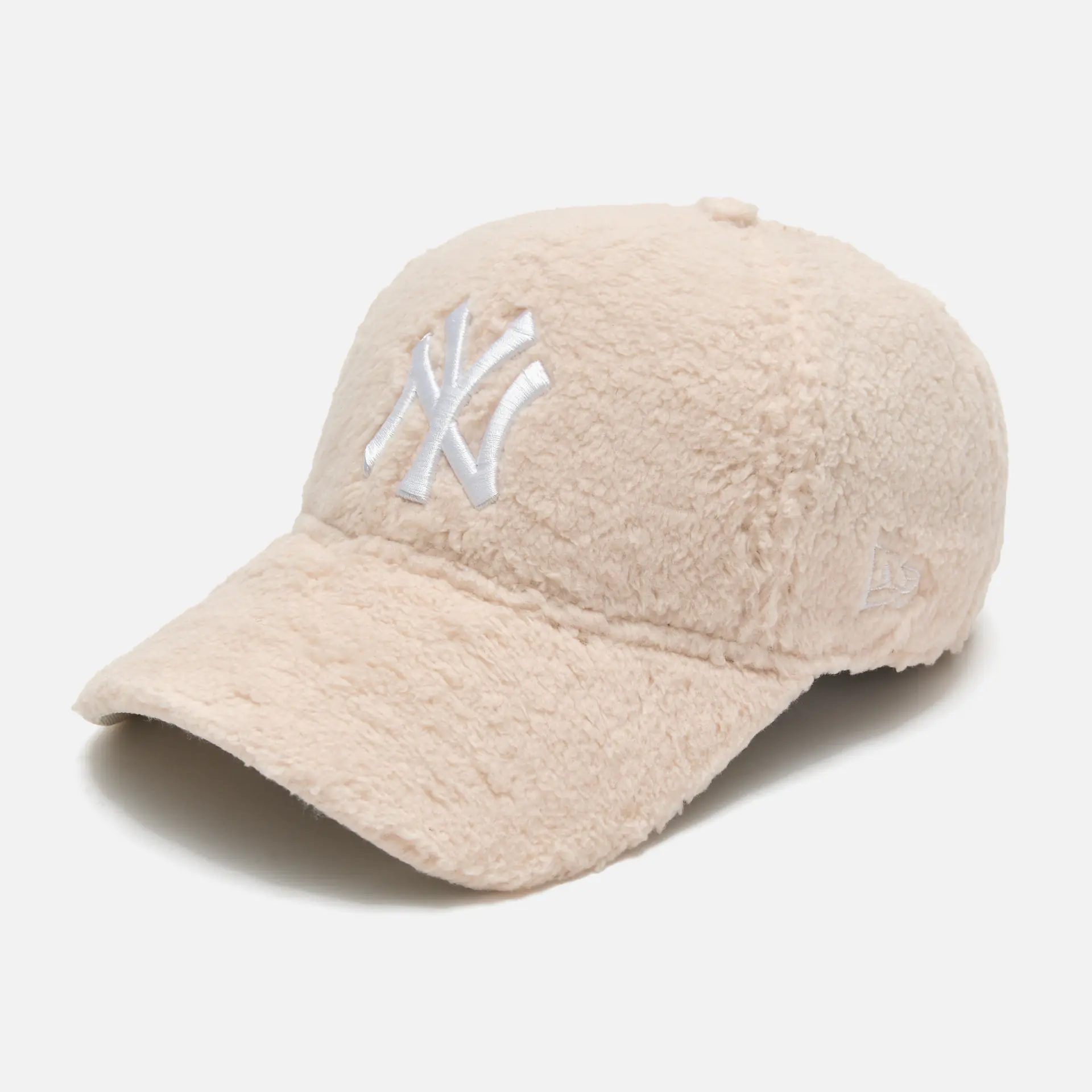 New Era MLB NY Yankees Teddy 9Forty Strapback Cap Stone/White
