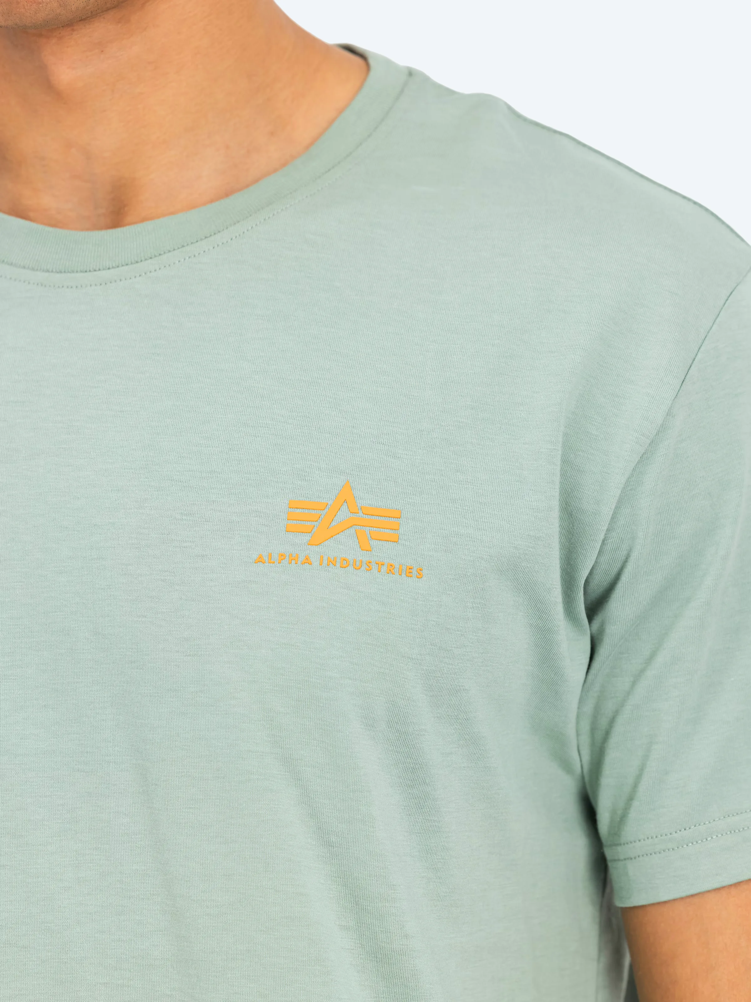 Alpha Industries Backprint T-Shirt Frost Green