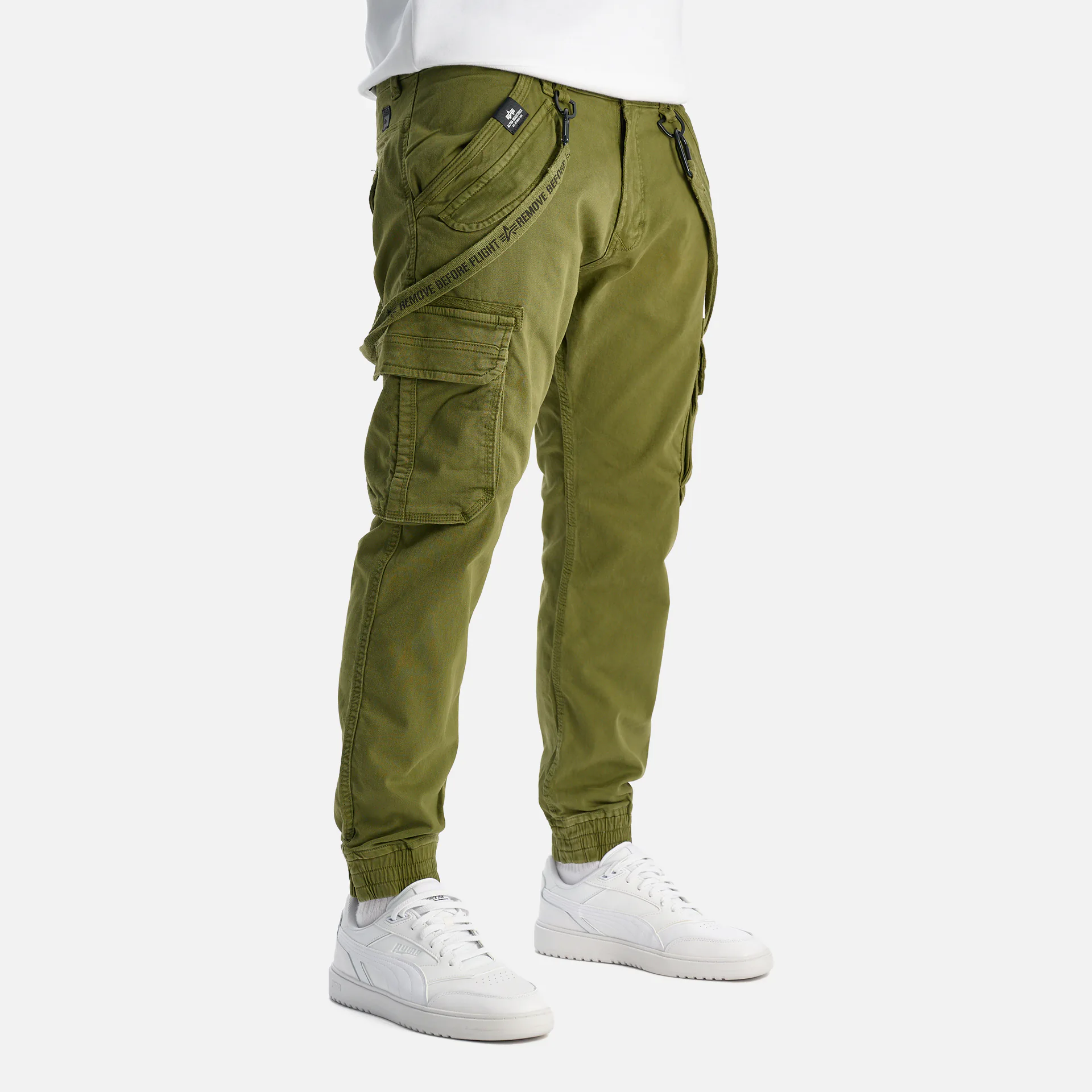 Alpha Industries Utility Cargo Pants Dark Olive