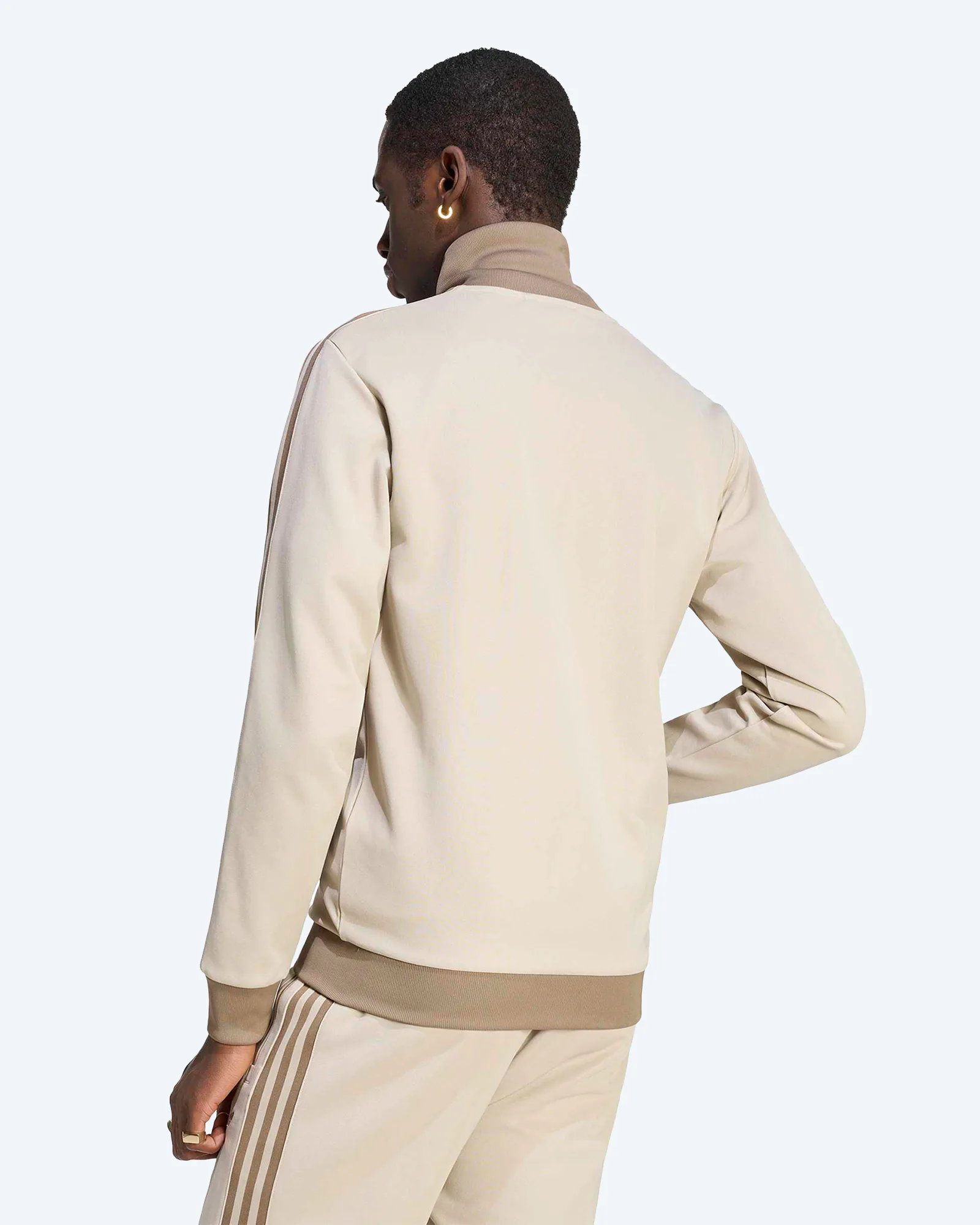 Beckenbauer Track Top Khaki Three