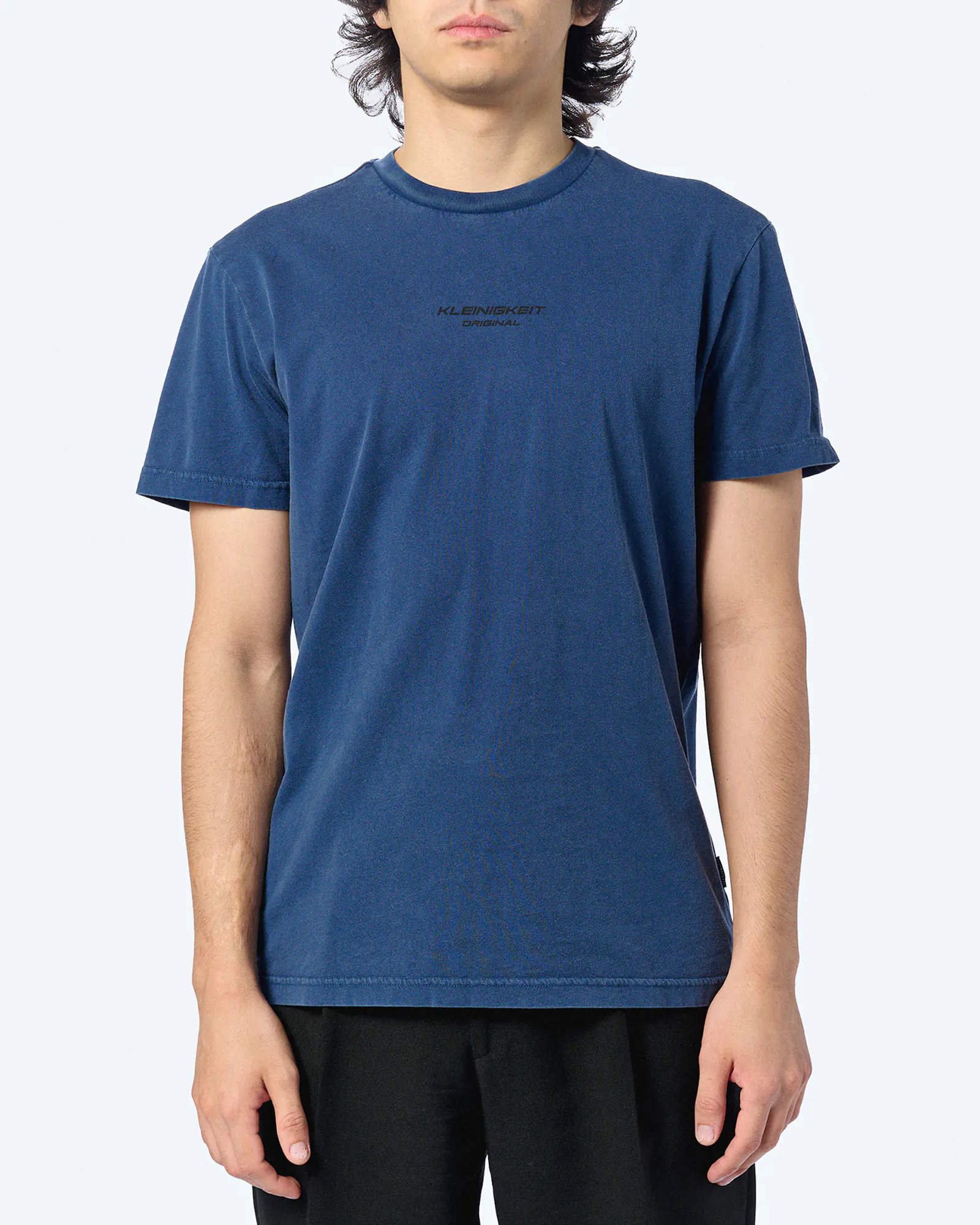 Kleinigkeit Bois Pfui Dyebel T-Shirt Dark Blue Kleinigkeit Bois Pfui Dyebel T-Shirt Dark Blue