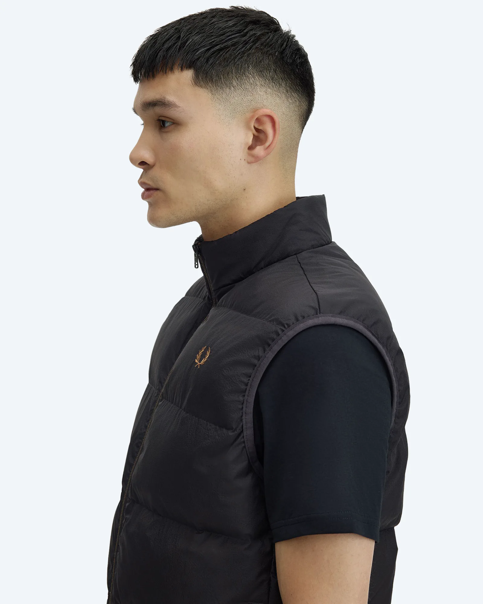 Fred Perry Insulated Gilet Black
