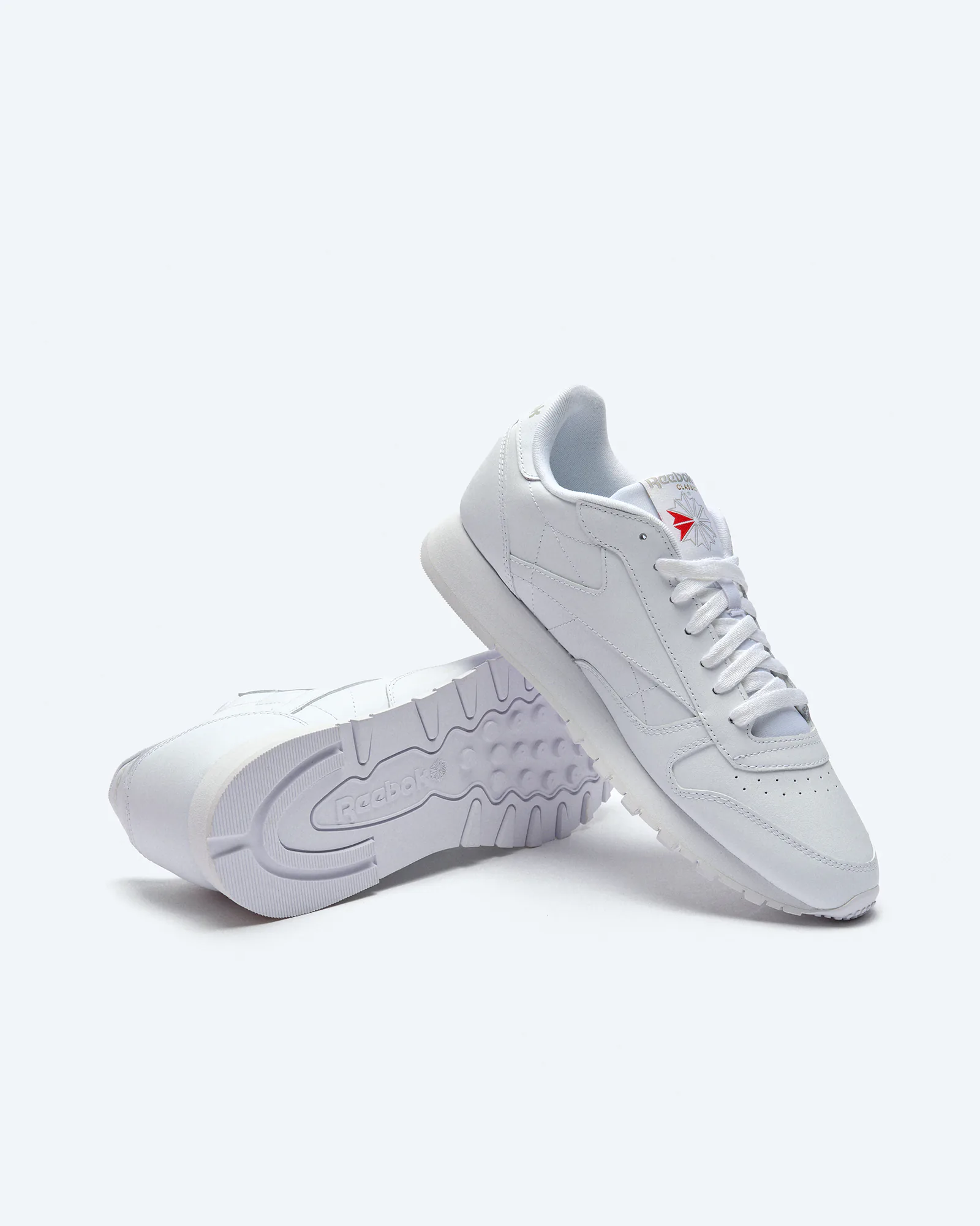 Reebok Classics Leather Sneaker Footwear White/Footwear White/Pure Grey Reebok Classics Leather Sneaker Footwear White/Footwear White/Pure Grey