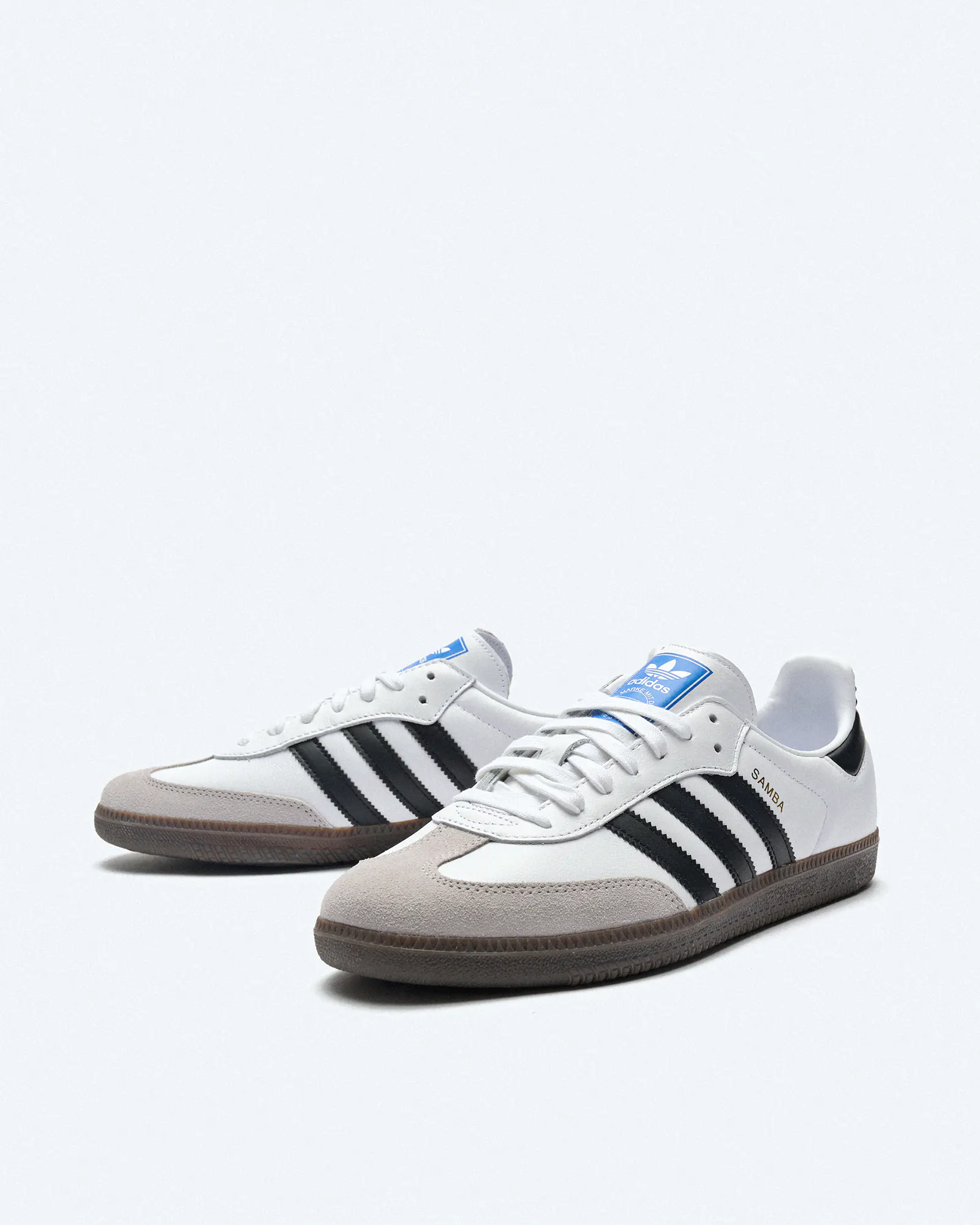 adidas Originals Samba OG Sneaker White/Core Black/Clear Granite adidas Originals Samba OG Sneaker White/Core Black/Clear Granite