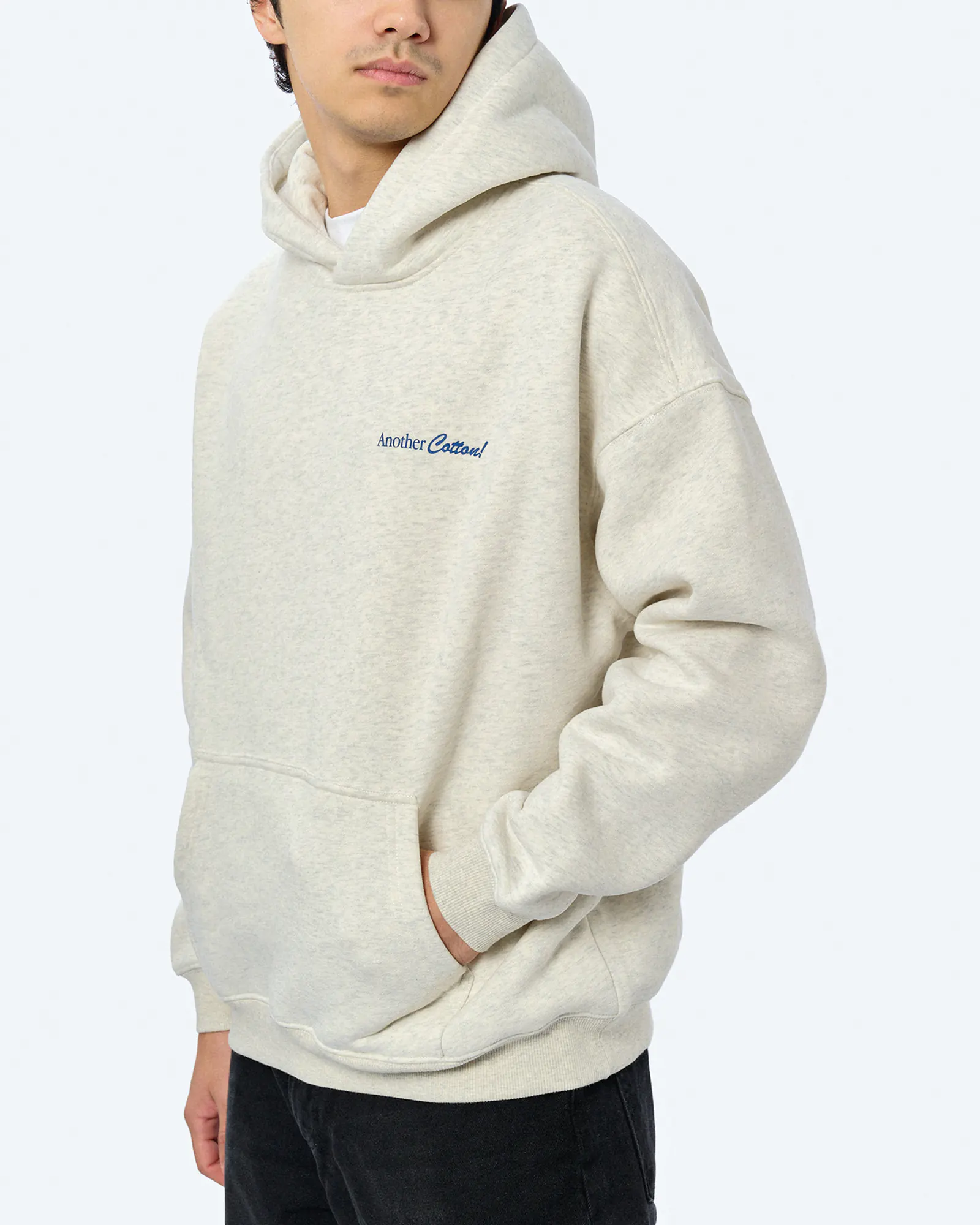 Another Cotton Breakfast Club Oversized Hoodie Grey Another Cotton Breakfast Club Oversized Hoodie Grey