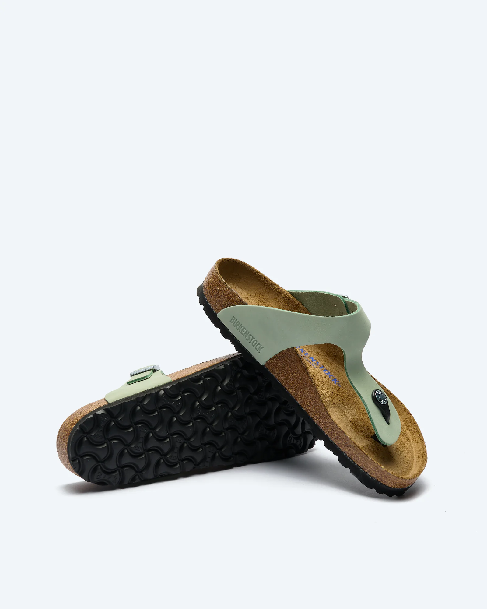 Gizeh Soft Footbed Sandals Matcha