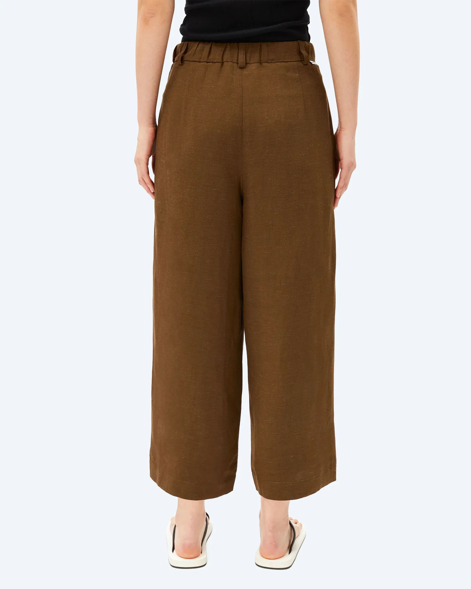 ARMEDANGELS CAARUNUS LINO PANT Dried Palm