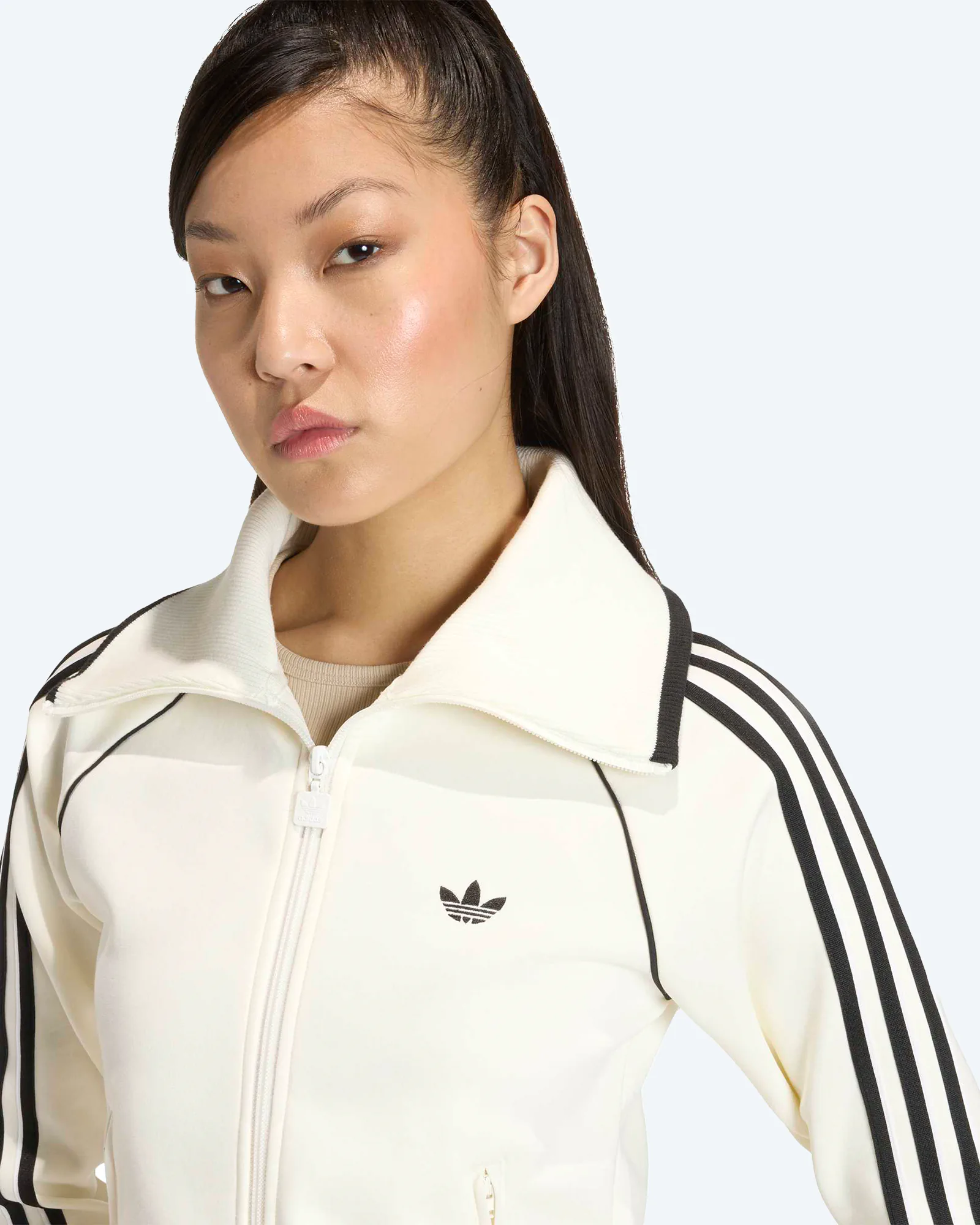 Firebird Slim Fitted Tracktop Offwhite