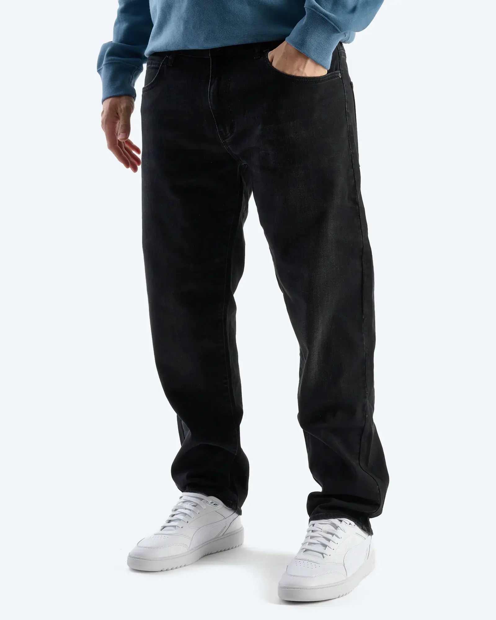 Reell Jeans Barfly Straight Fit Jeans Black Wash Reell Jeans Barfly Straight Fit Jeans Black Wash