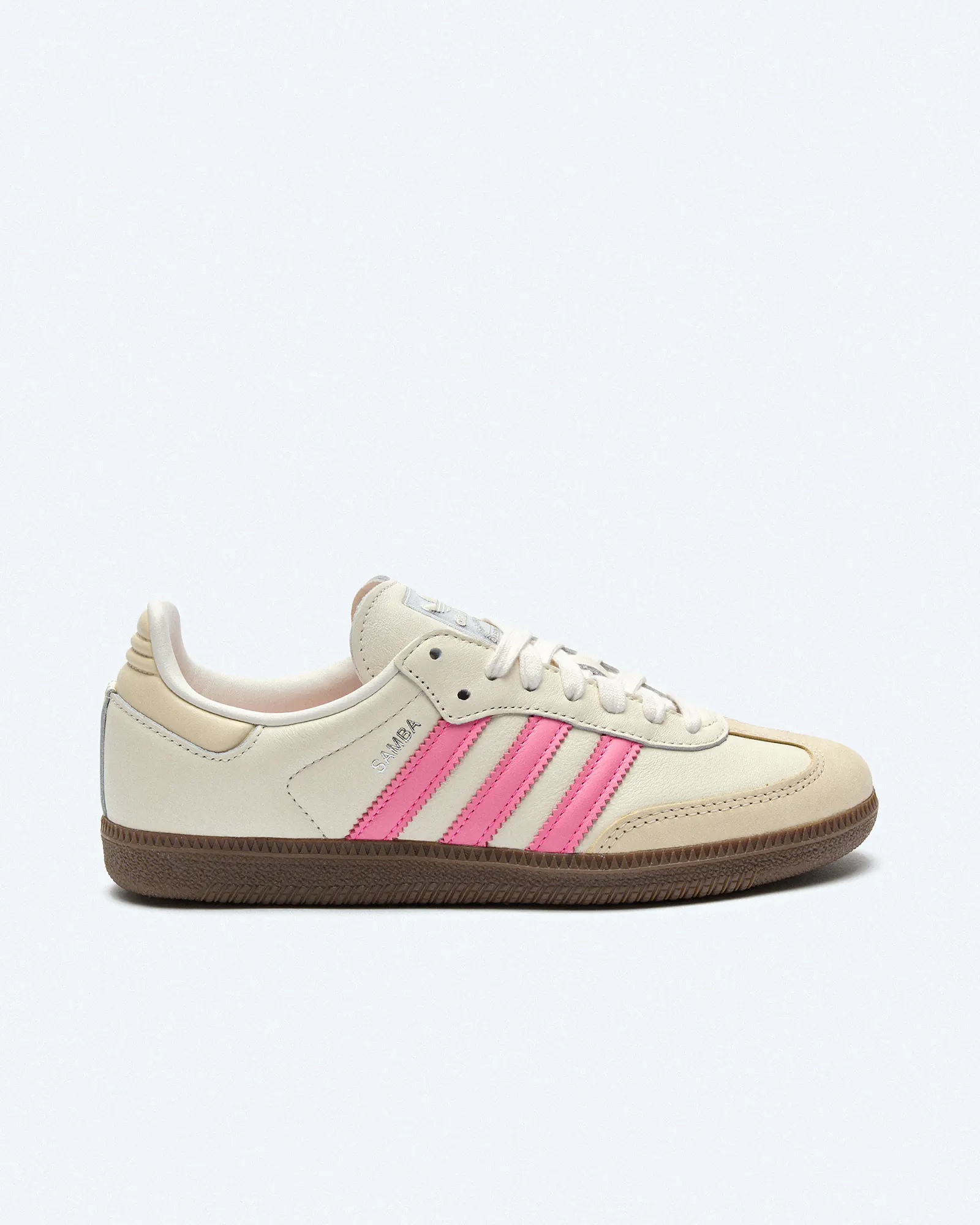 adidas Originals Samba OG Sneaker Cloud White Lucid Pink Wonder White