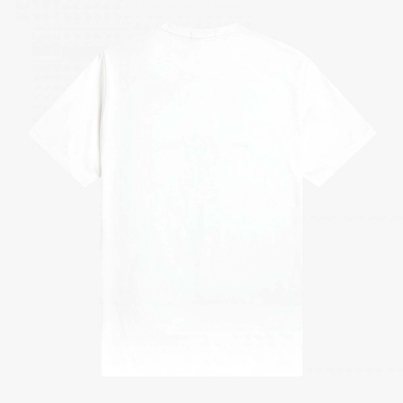 Fred Perry Embroidered T-Shirt White