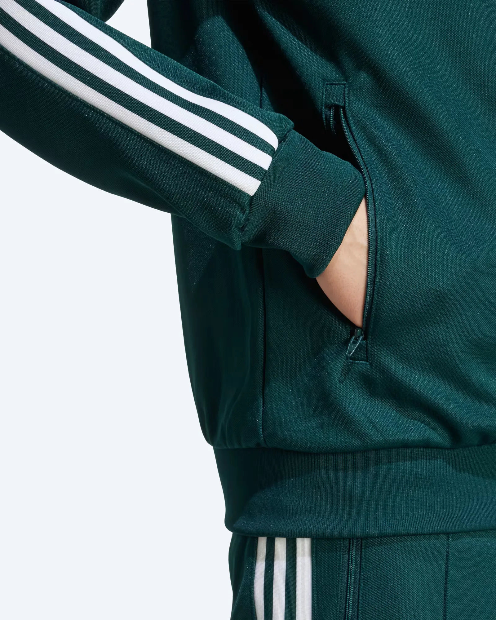 adidas Originals Classics Track Top Aurora Ivy/White