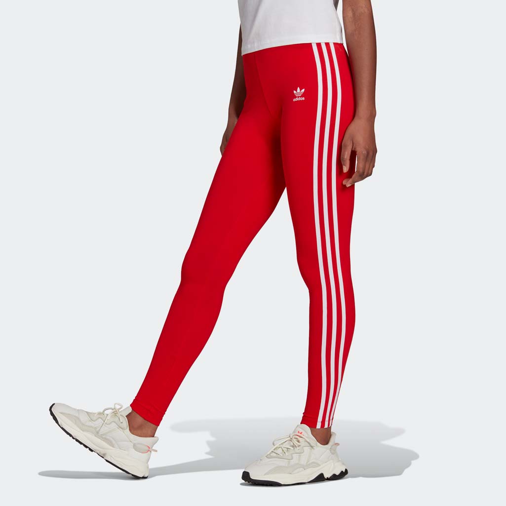 Adidas Adicolor Classics 3-Stripes Leggings Red