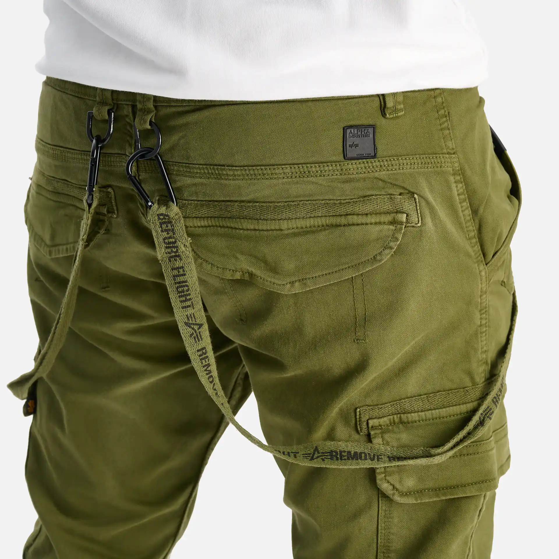 Alpha Industries Utility Cargo Pants Olive Dark