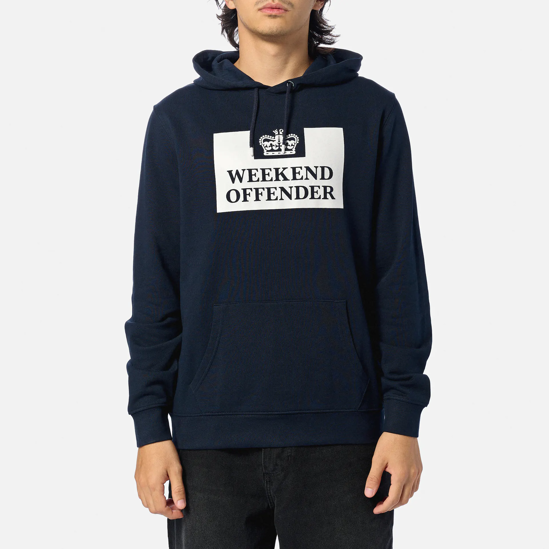 Weekend Offender HM Service Classic Hoodie Navy