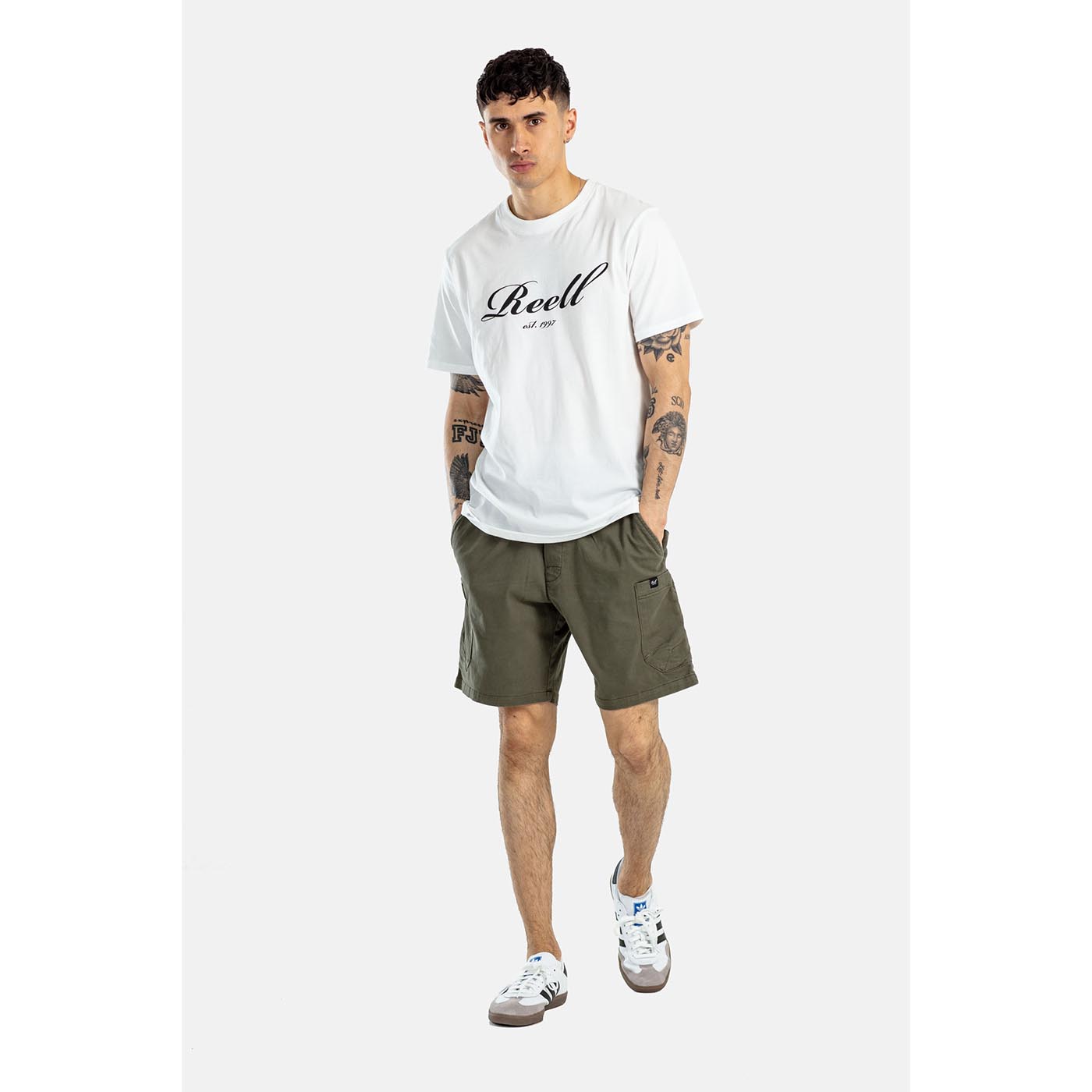 Reell Jeans Reflex Easy Cargo Short Olive