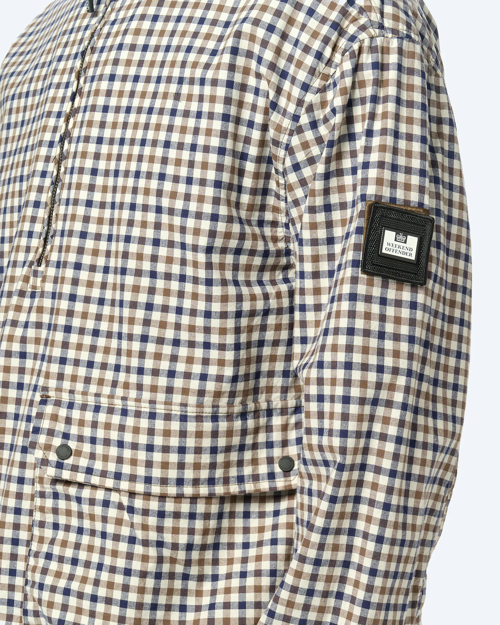 Weekend Offender Tiaret Cotton Overtop Brown Multi