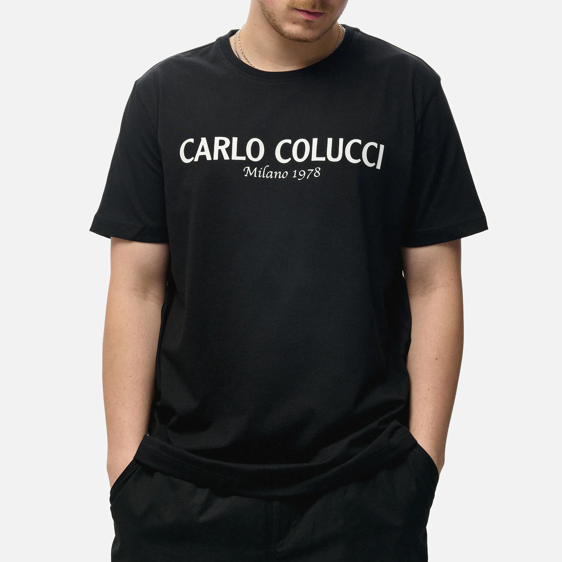 Carlo Colucci T-Shirt Black