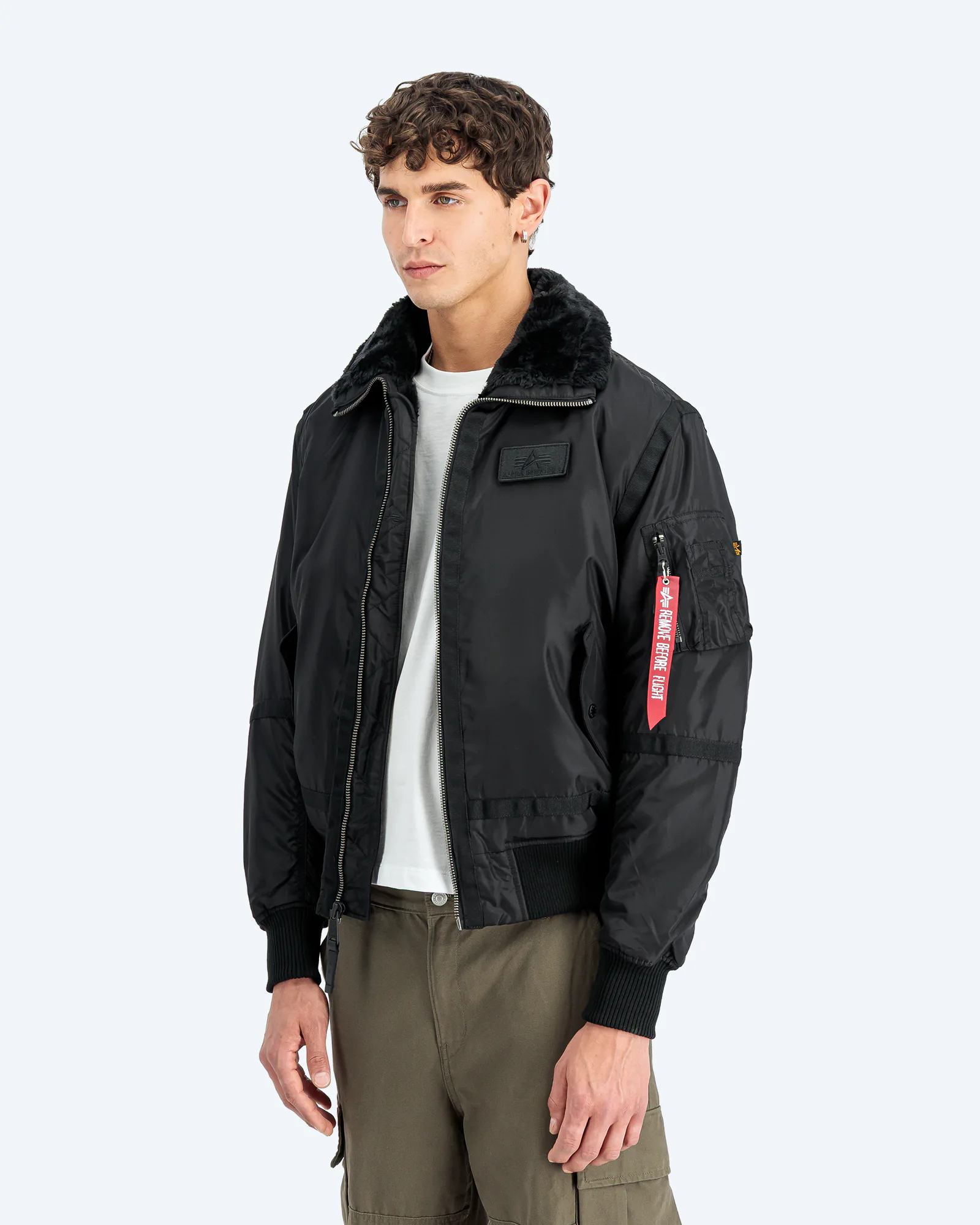 Alpha Industries B15-3 TT Bomberjacket Black