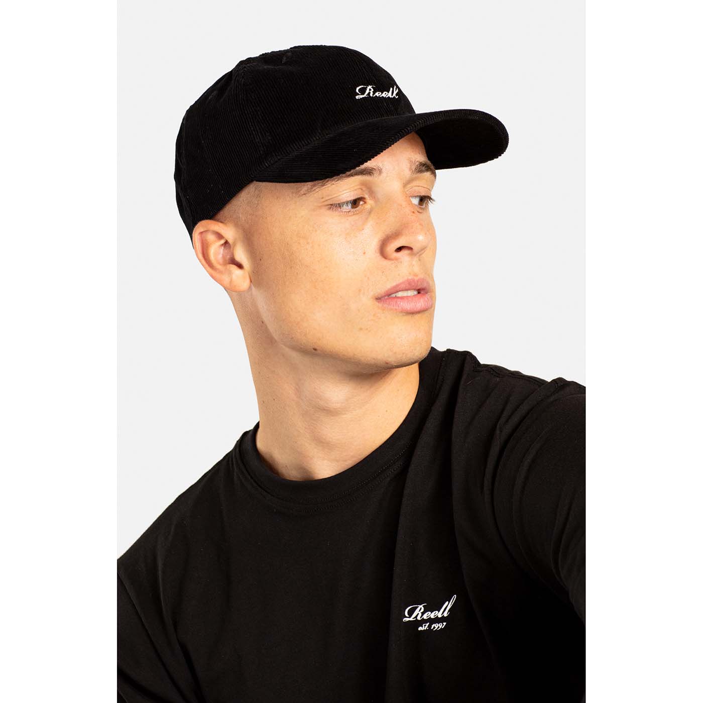 Reell Jeans Single Script Cap Black