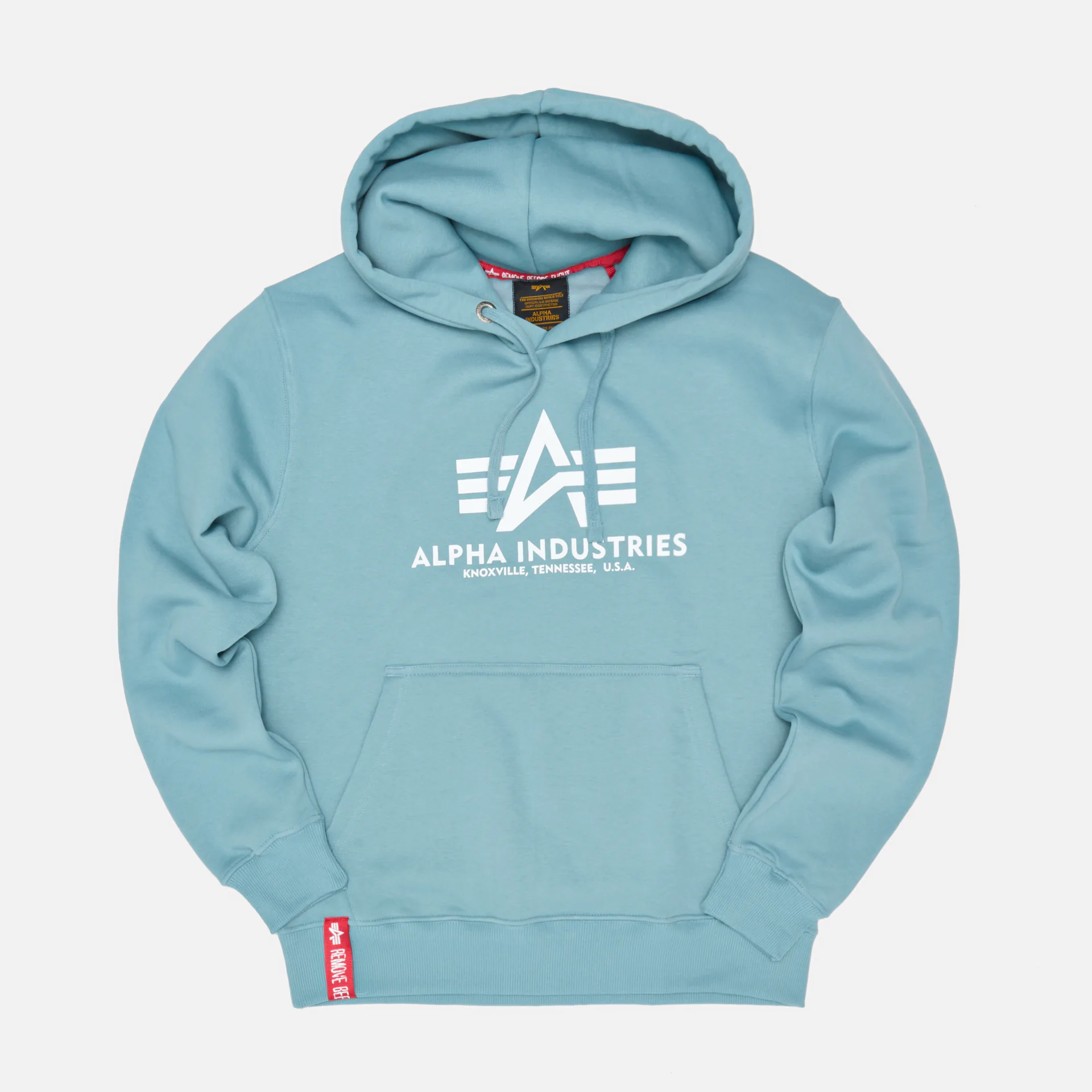 Alpha Industries Basic Hoody Grey Blue