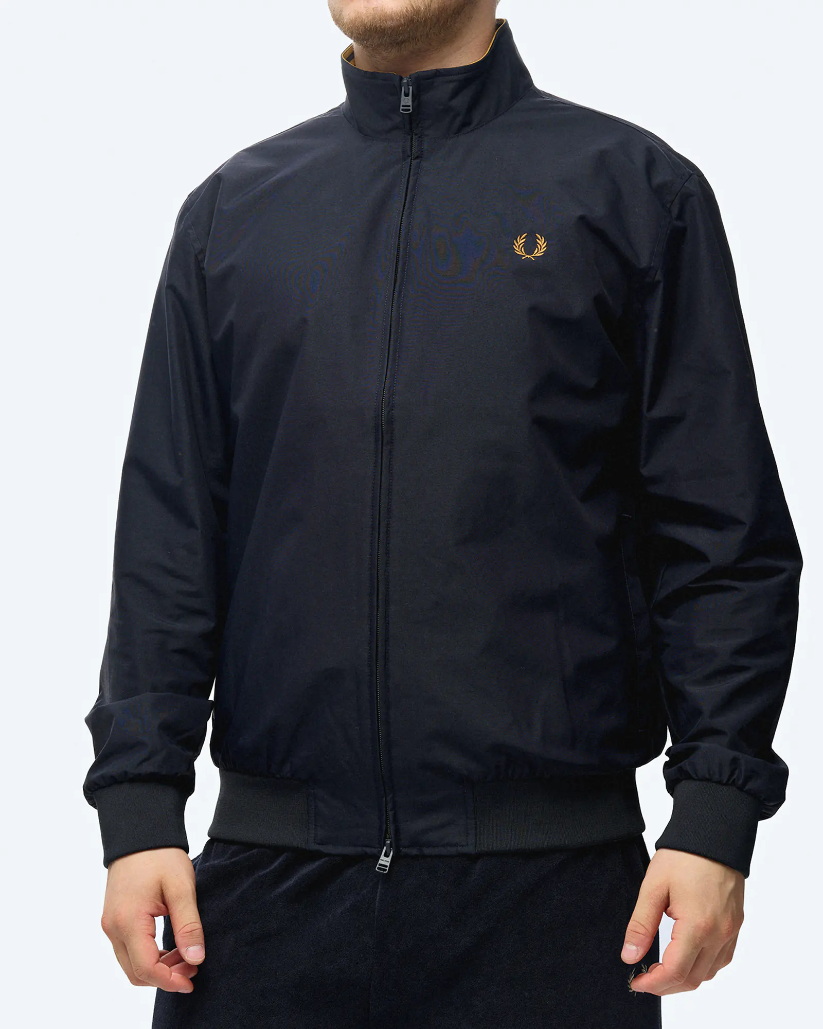 Fred Perry Brentham Jacket Navy Fred Perry Brentham Jacket Navy