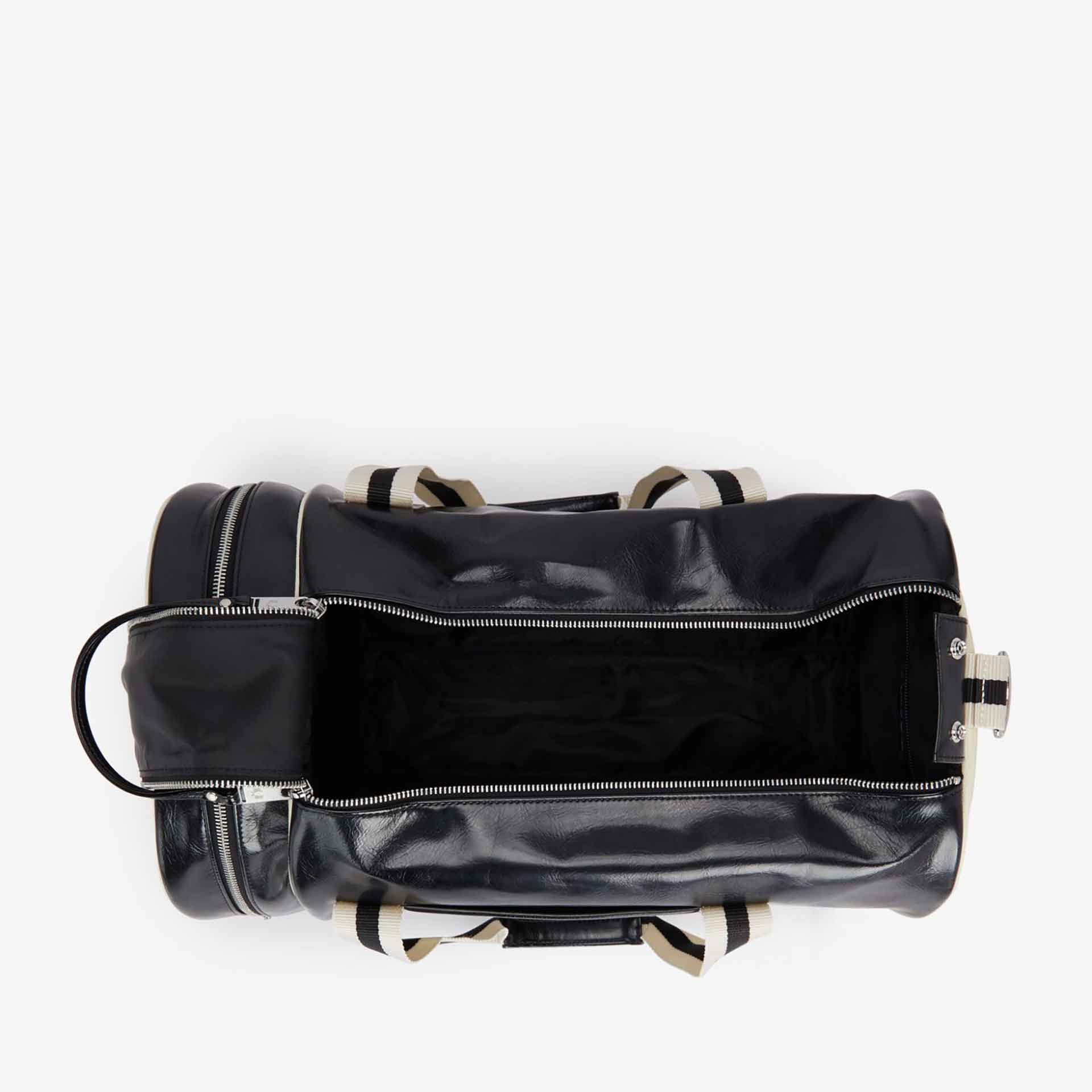 Fred Perry Classic Barrel Bag Black/Ecru