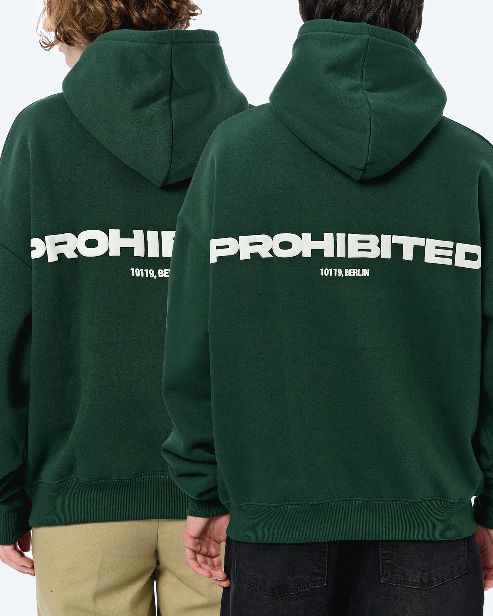 Prohibited 10119 Hoodie 1.0 British Racing Green Prohibited 10119 Hoodie 1.0 British Racing Green