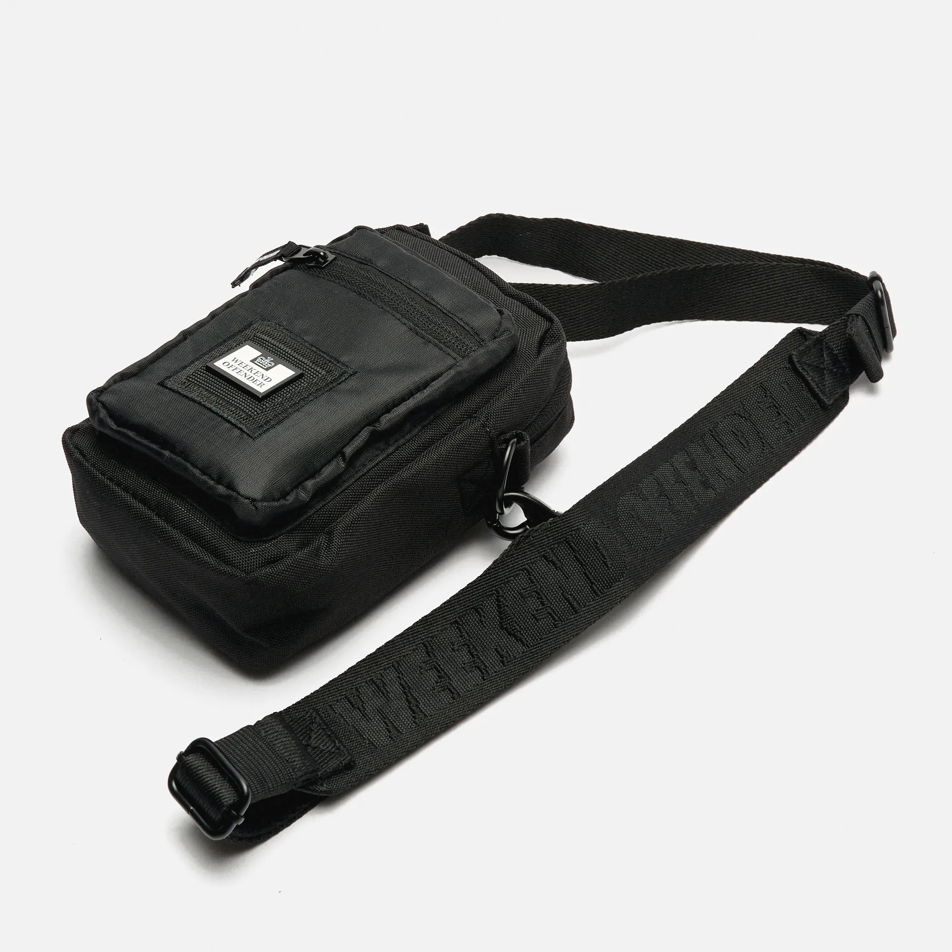 Weekend Offender Small Cross Body Bag Black