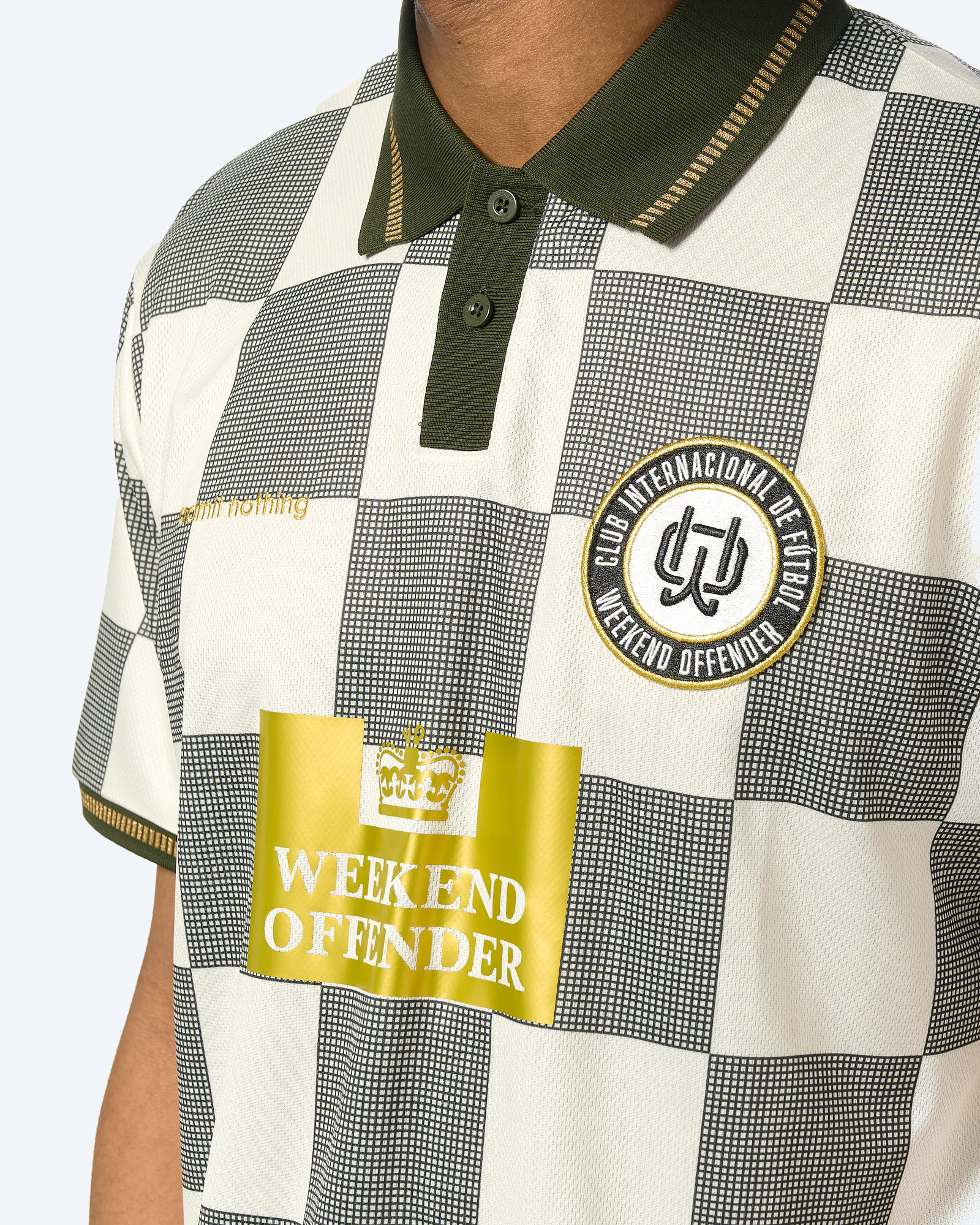 Weekend Offender Assi Football Shirt Black Forest