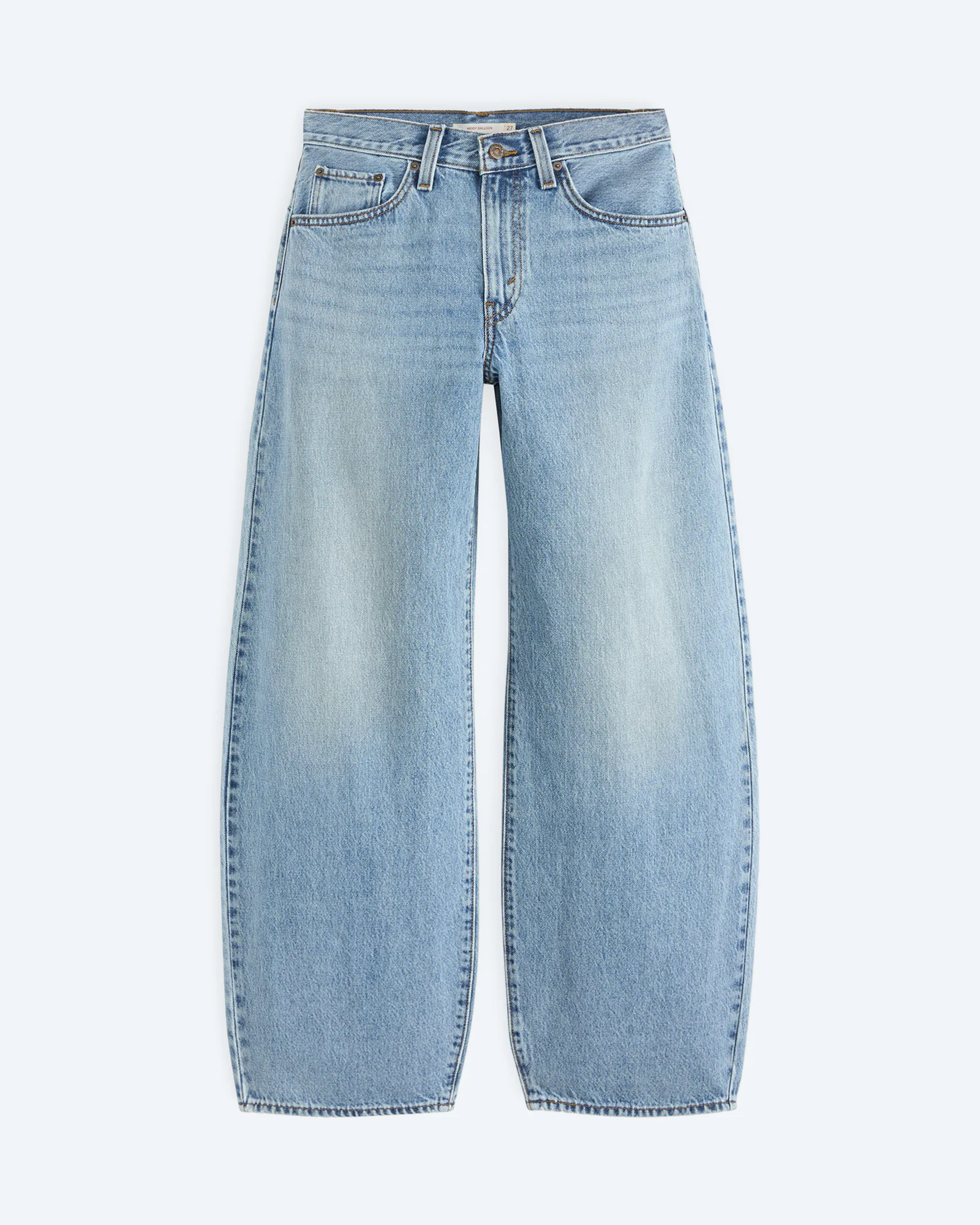 Middy Balloon Med Indigo Worn in Jeans Twisted Vibe