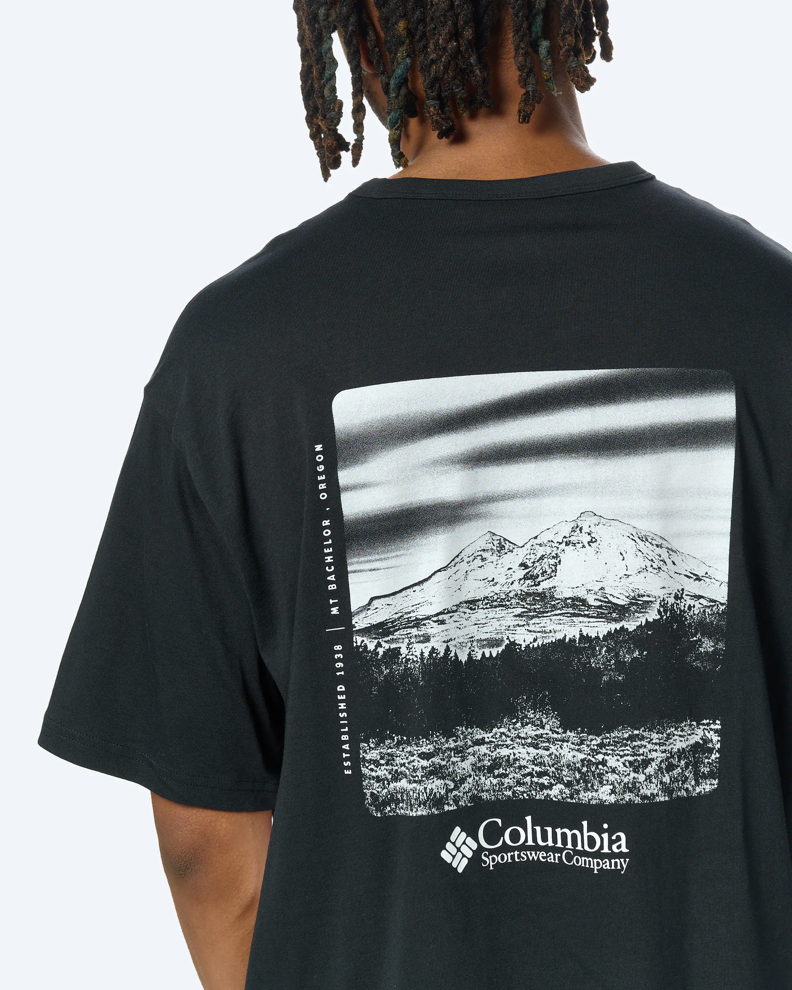 Columbia CSC™ Heavyweight Back Graphic T-Shirt Black/Photorea