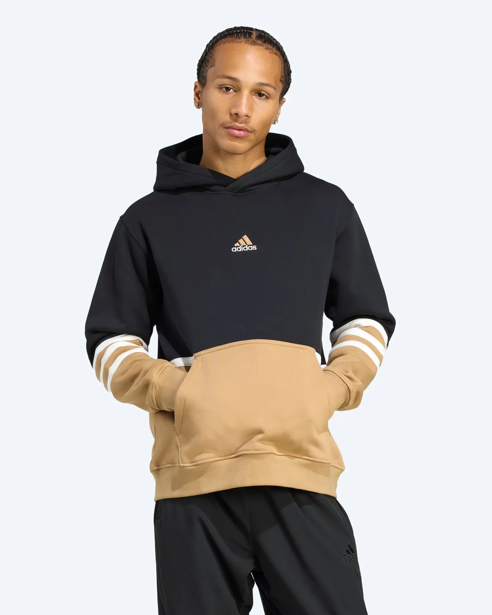 adidas Originals Archive Cutline Hoodie Black/Cardboard