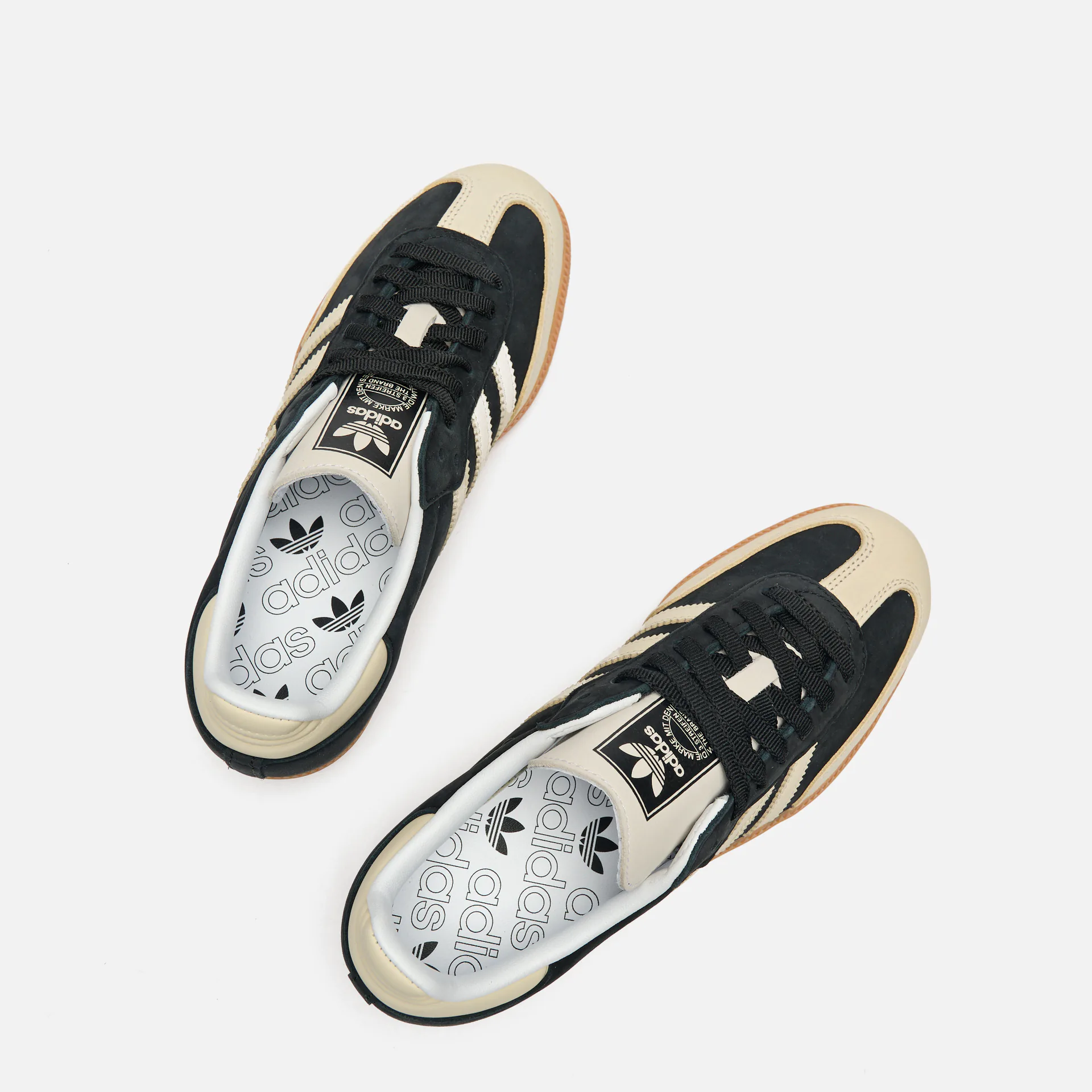 adidas Samba Sneaker OG  Black/Wonder White/Silver Metallic