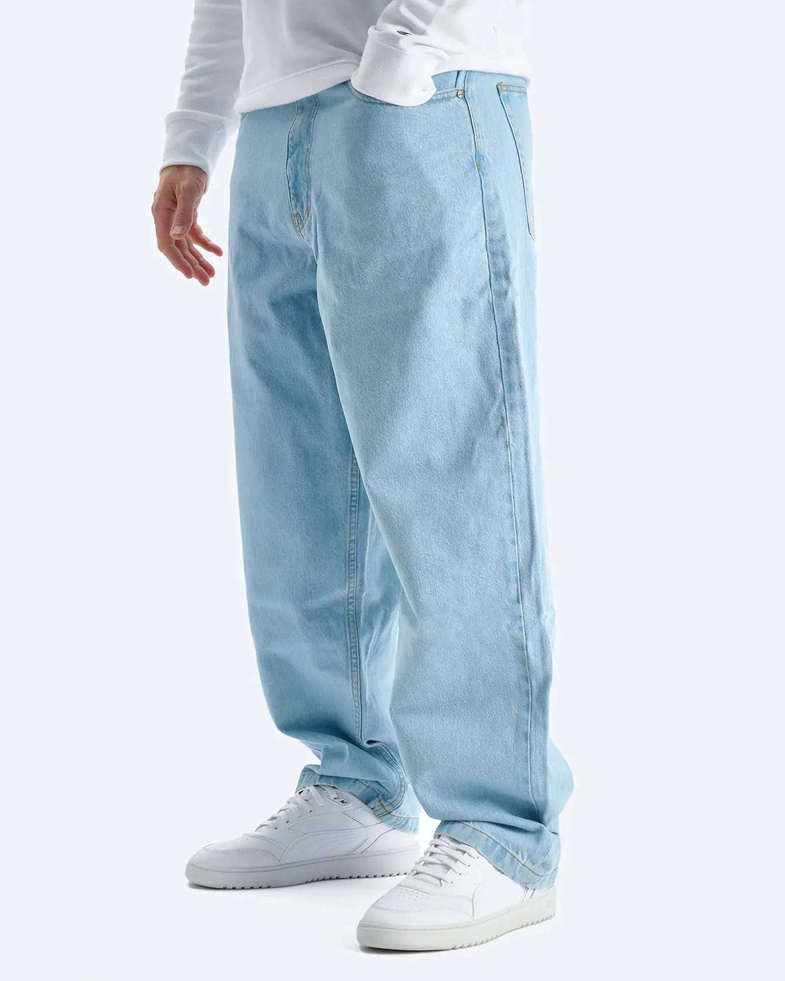 Reell Jeans Baggy Heavy Loose Fit Jeans Origin Light Blue Reell Jeans Baggy Heavy Loose Fit Jeans Origin Light Blue