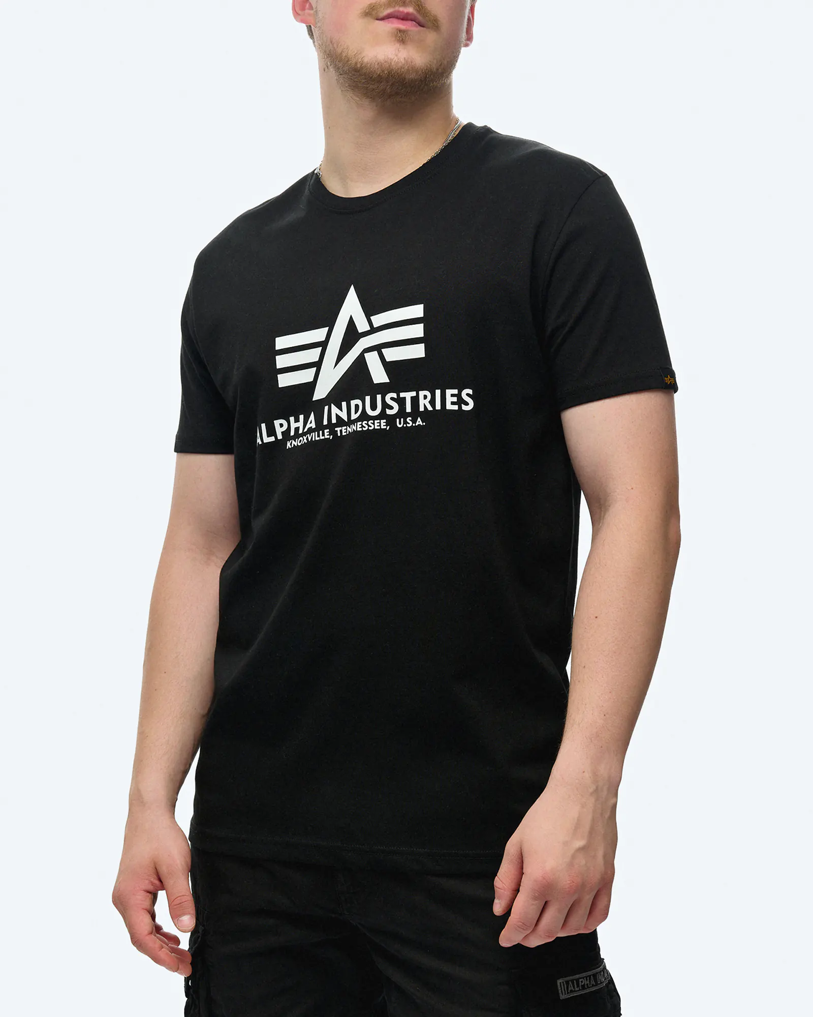 Alpha Industries Basic T-Shirt Black Alpha Industries Basic T-Shirt Black