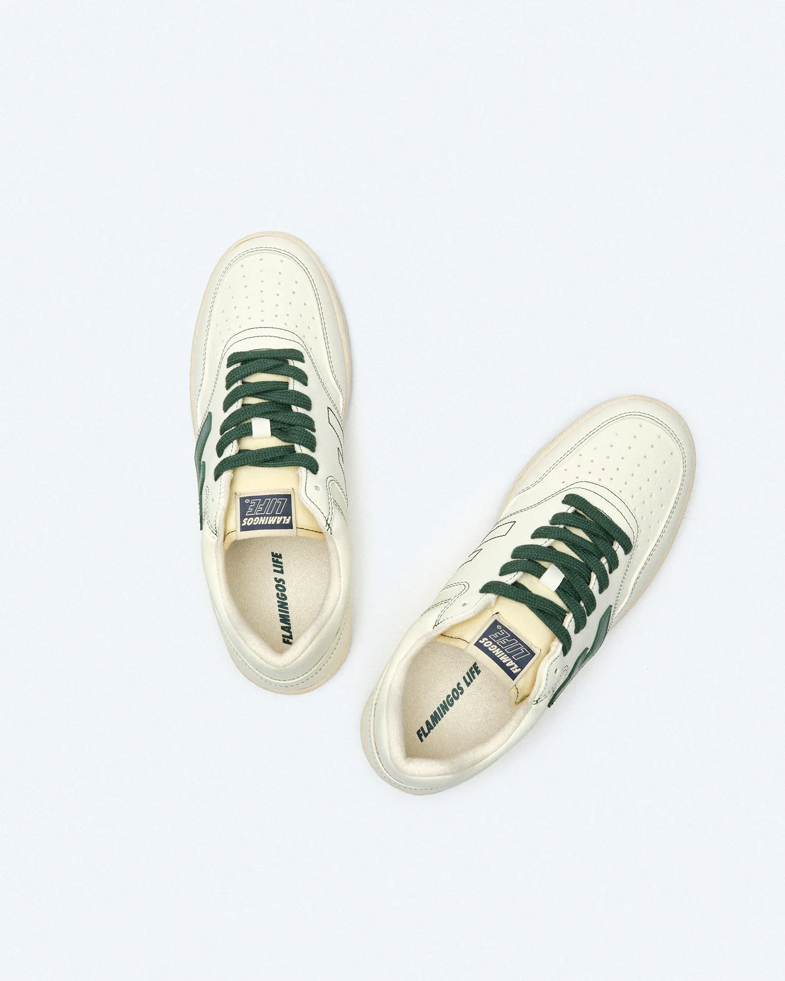 Flamingos Life Retro 90s Sneaker Pearl Forrest Flamingos Life Retro 90s Sneaker Pearl Forrest