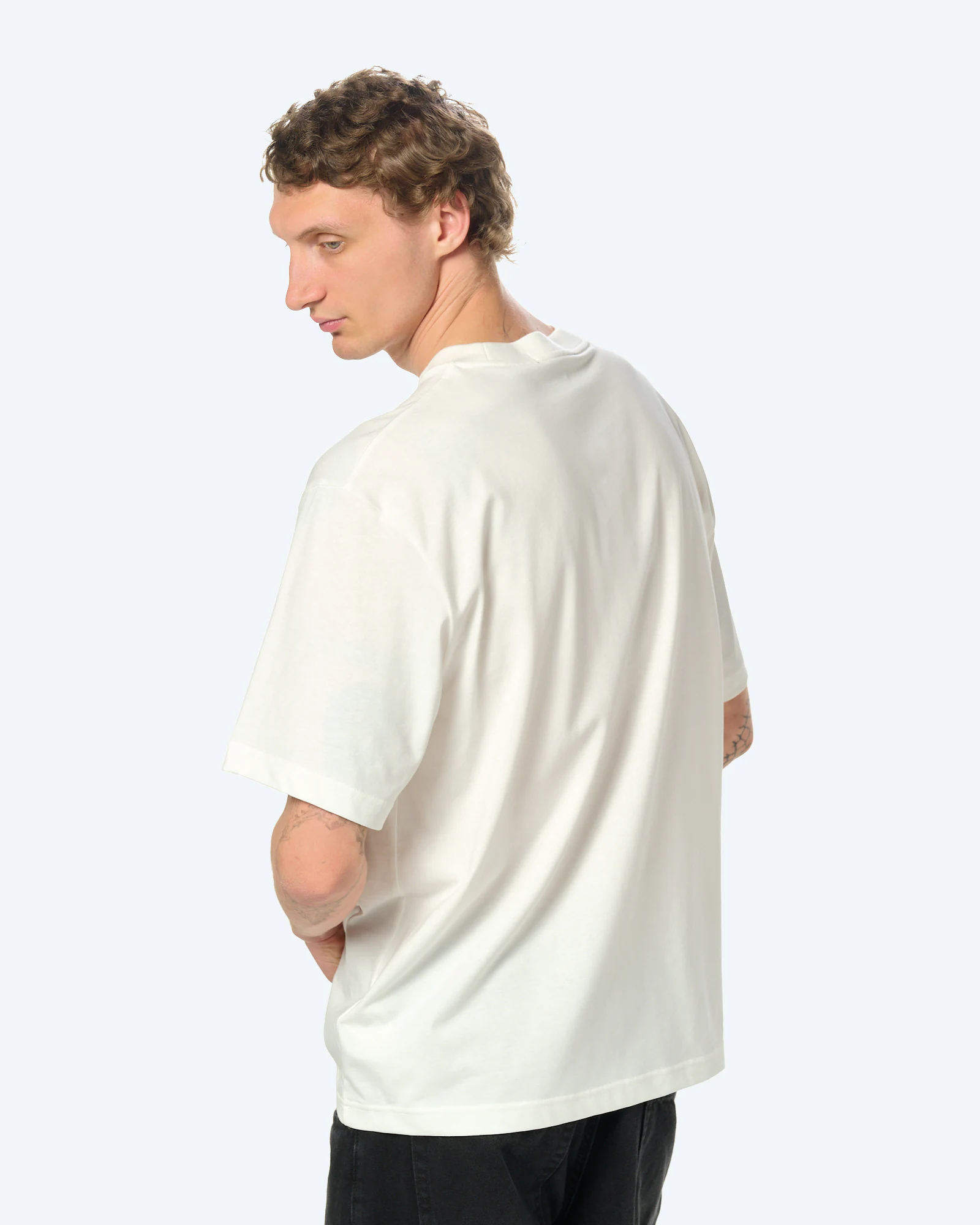 Fred Perry Circle Graphic T-Shirt White 