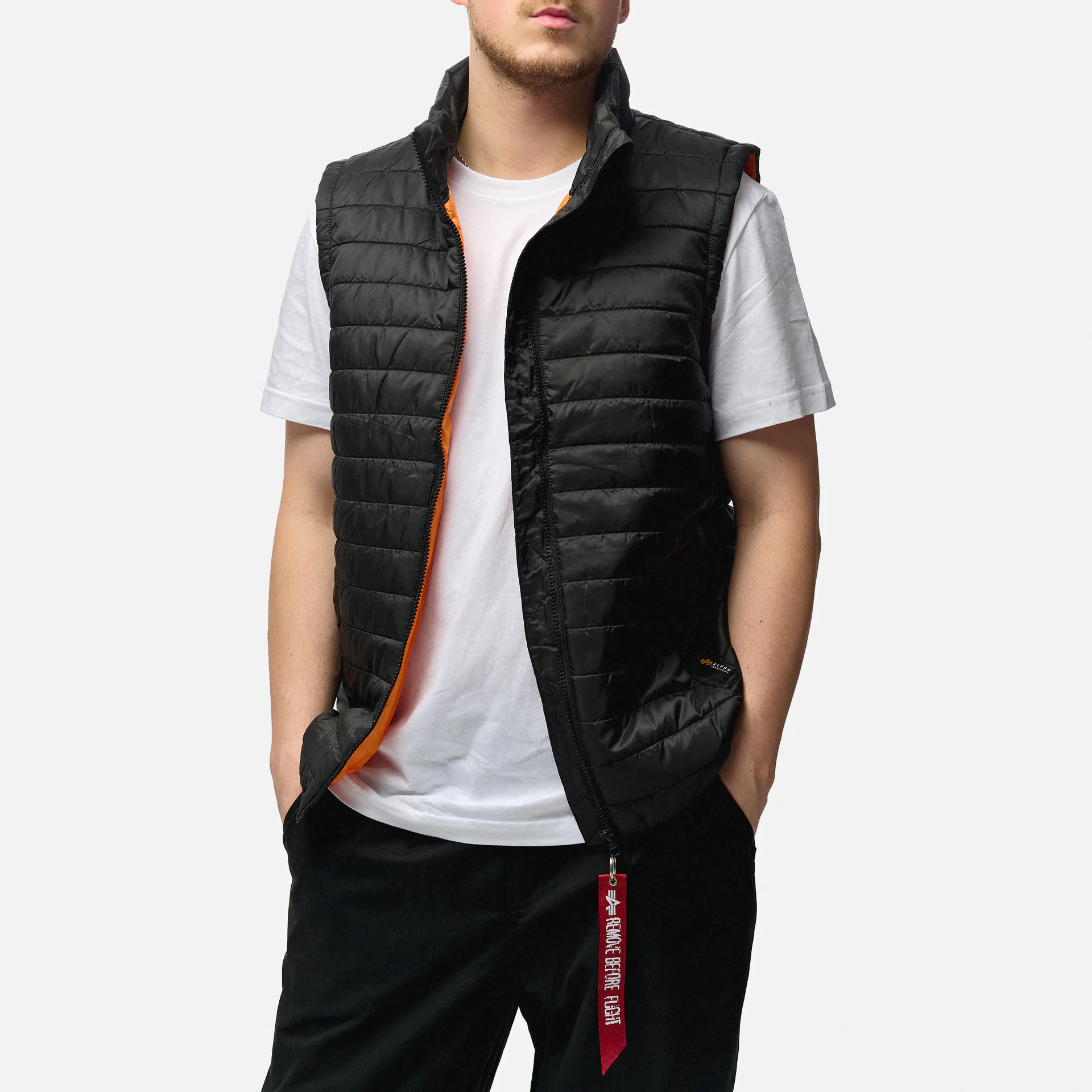 Alpha Industries Puffer Vest ULW Black